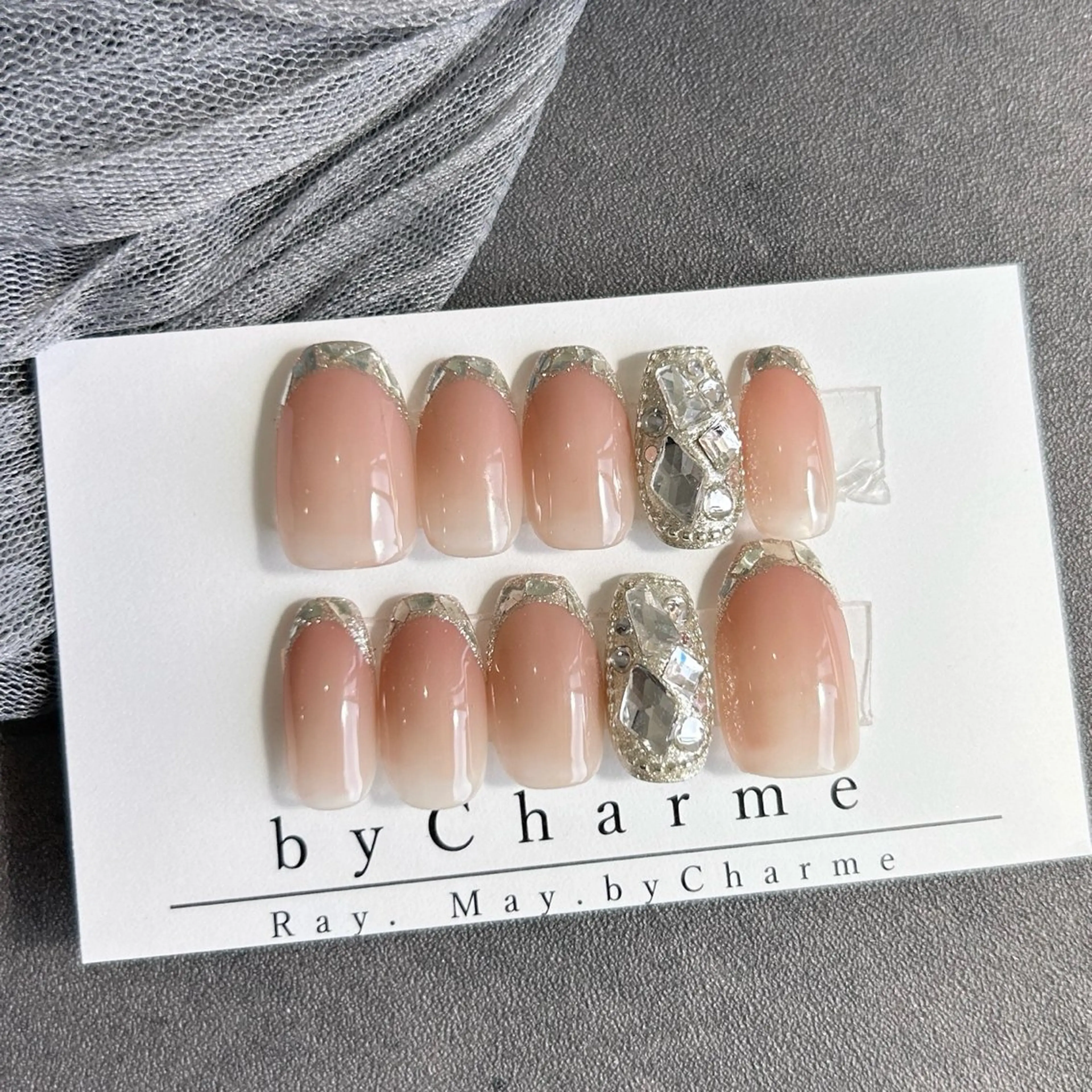 オーダーネイルチップ💓持ち込みデザイン可！の写真