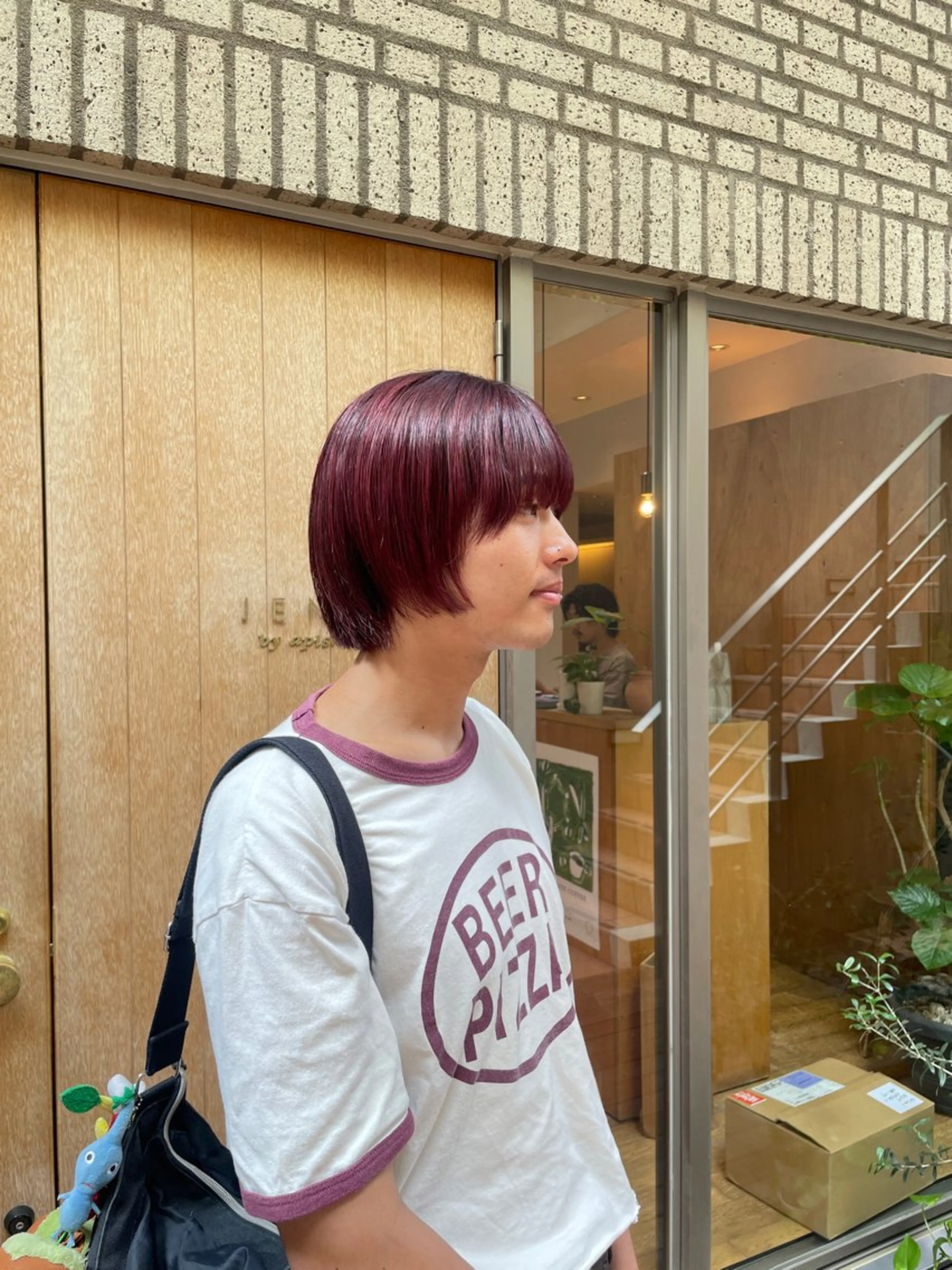 ショート ヘアカラー 縮毛矯正/レイヤー 🌙児玉光瑠のヘアスタイル