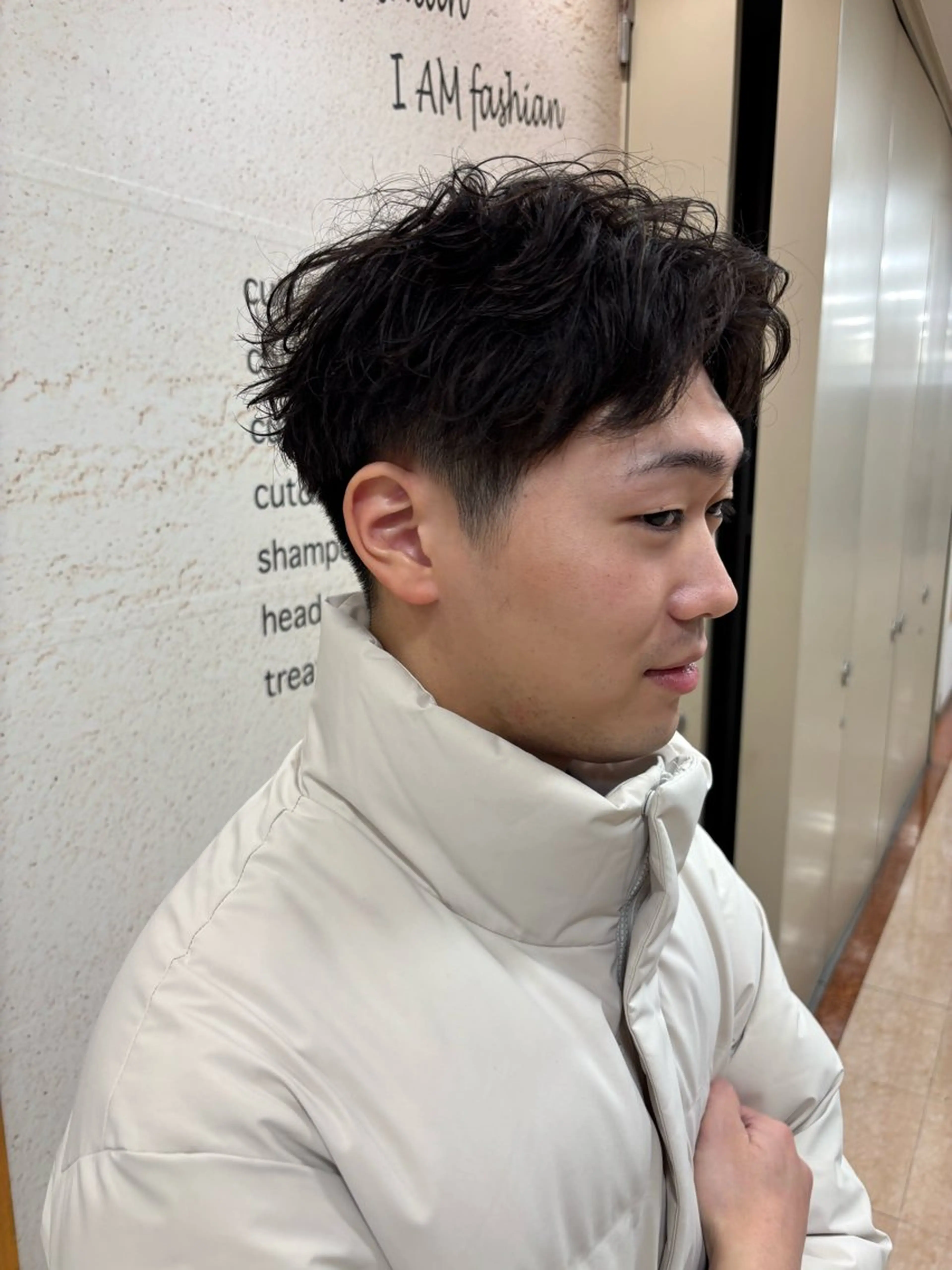 ショート パーマ メンズ メンズパーマ カット パーマ メンズショート/ メンズパーマ藤森のヘアスタイル