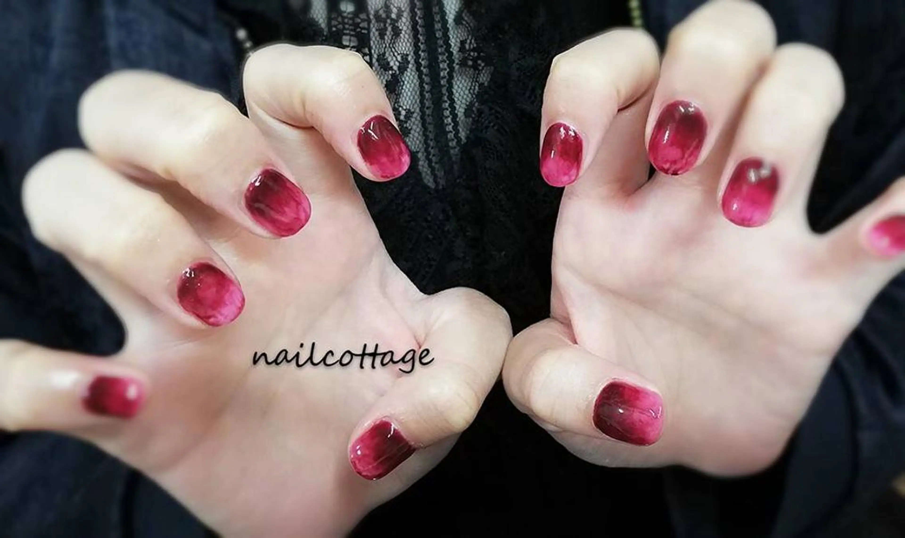 ネイル アートネイル 持ち込み ニュアンスネイル Nail cottageのネイルデザイン