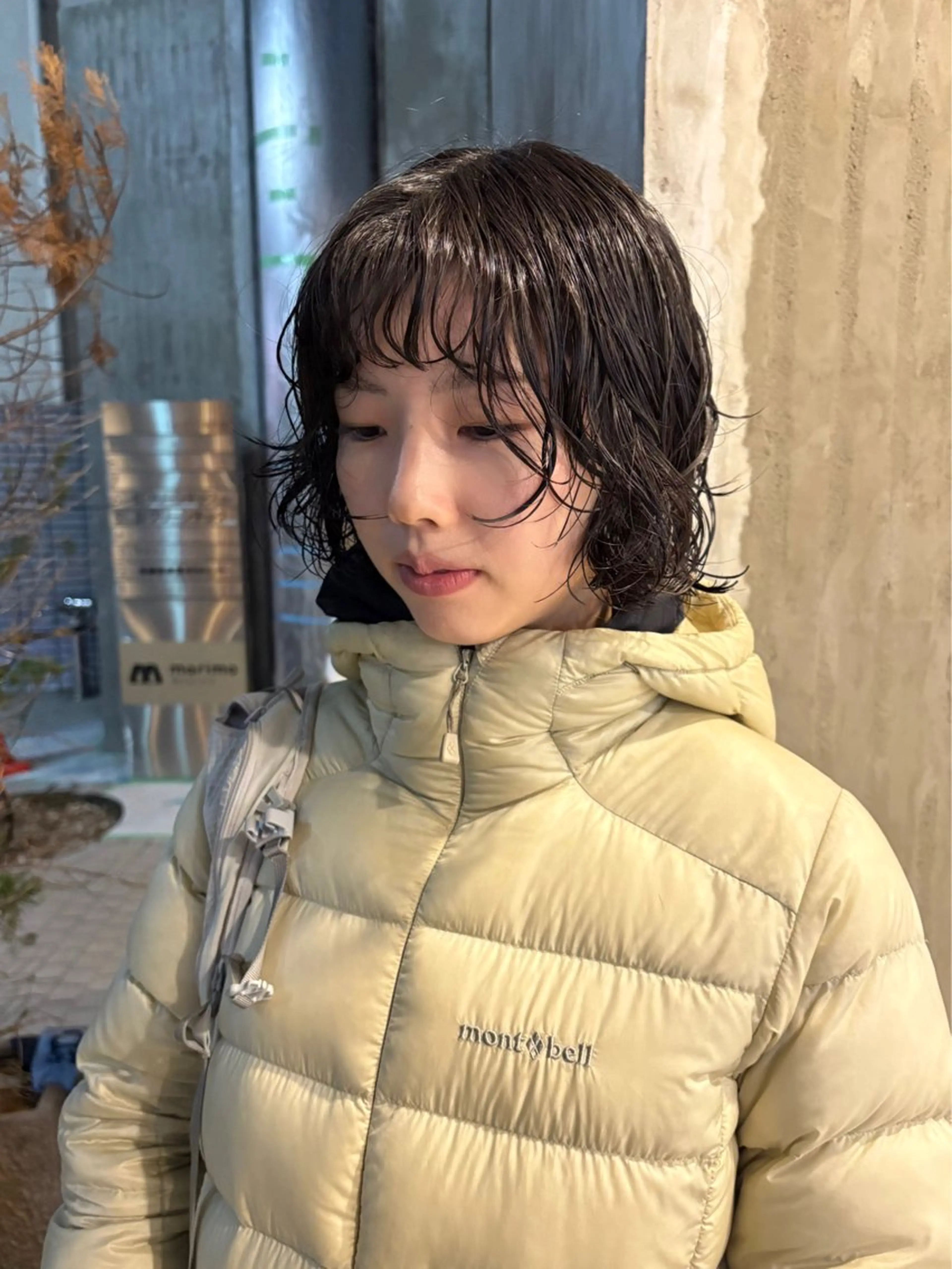 ミディアム パーマ ミディアムパーマ 顔まわりレイヤー レイヤーカット カット パーマ 艶髪縮毛矯正/レ イヤー/atsumiのヘアスタイル