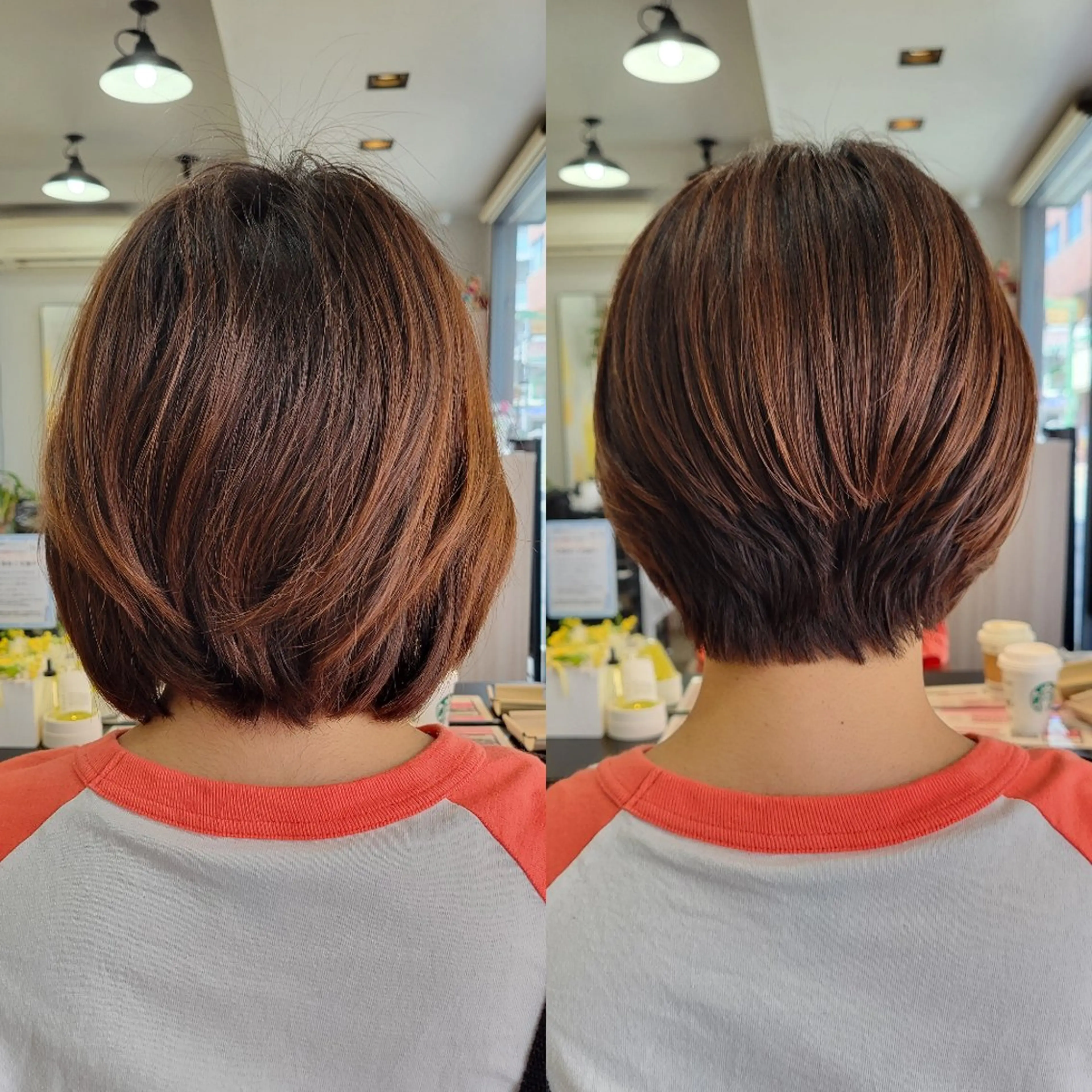 ショート 野村 果音(カノン)のヘアスタイル