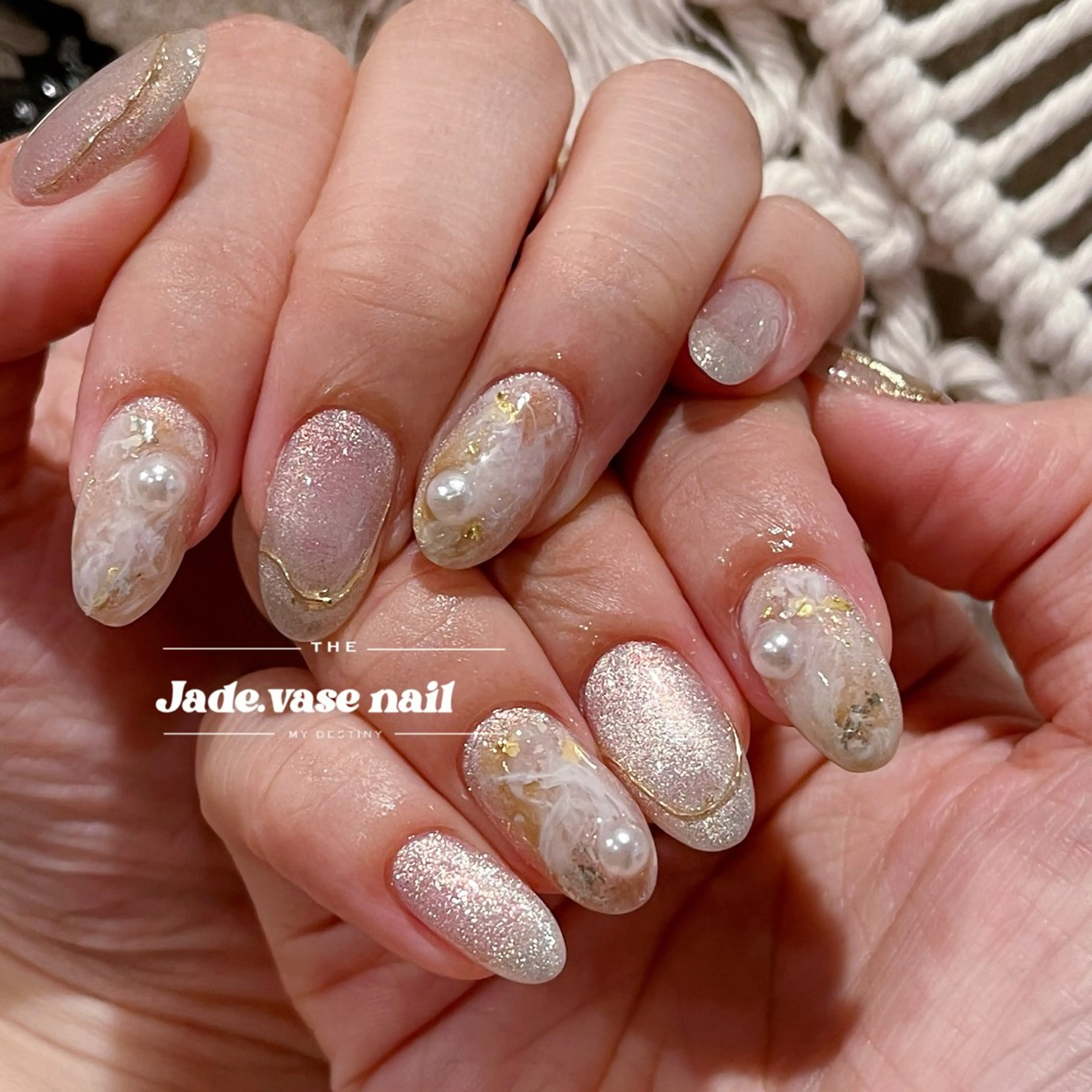 ネイル ハンドネイル ハンドケア ✰Jade.vase 银座のネイルデザイン