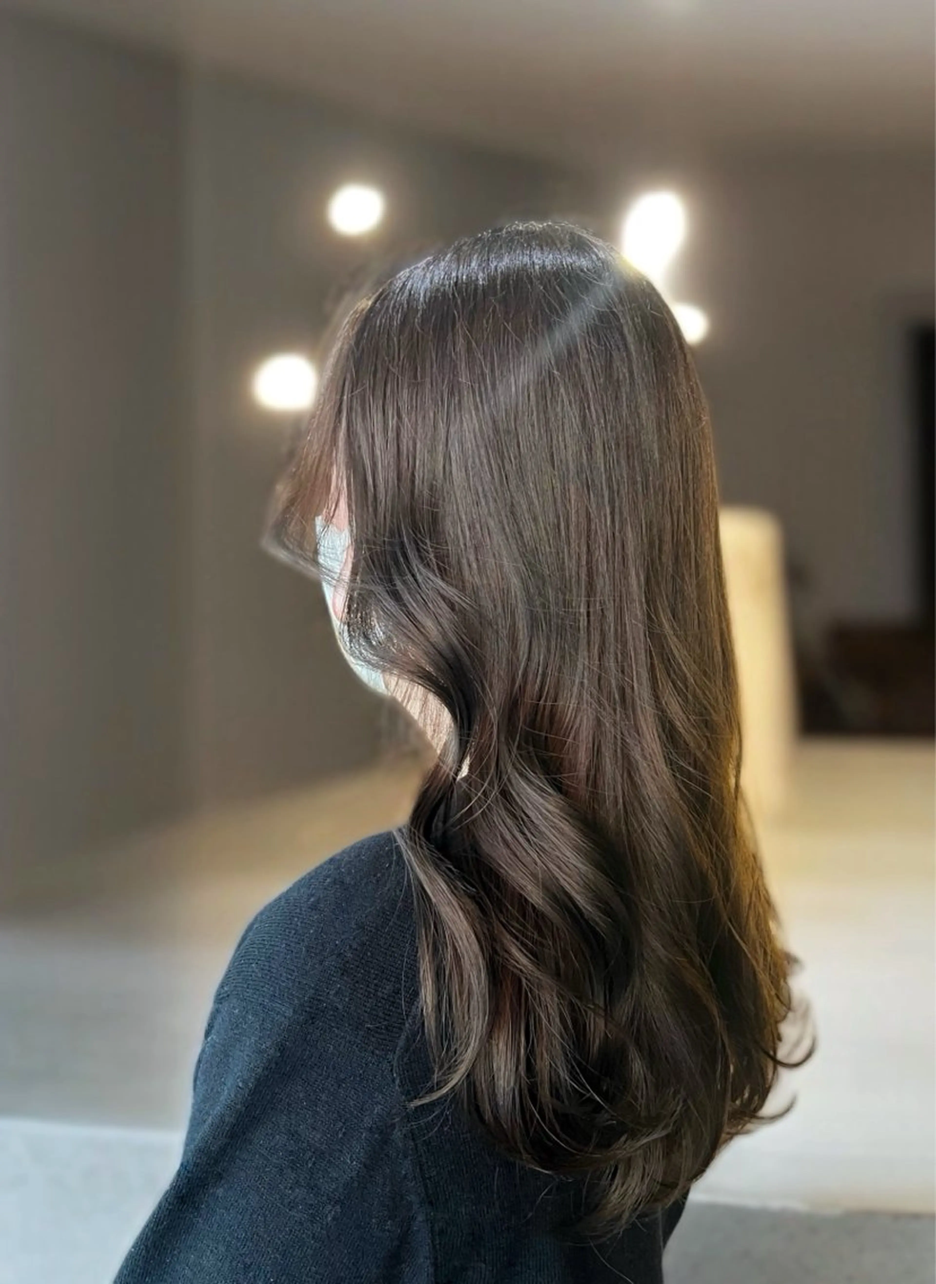 ロング 髪質改善メニュー 長井 美佐子のヘアスタイル