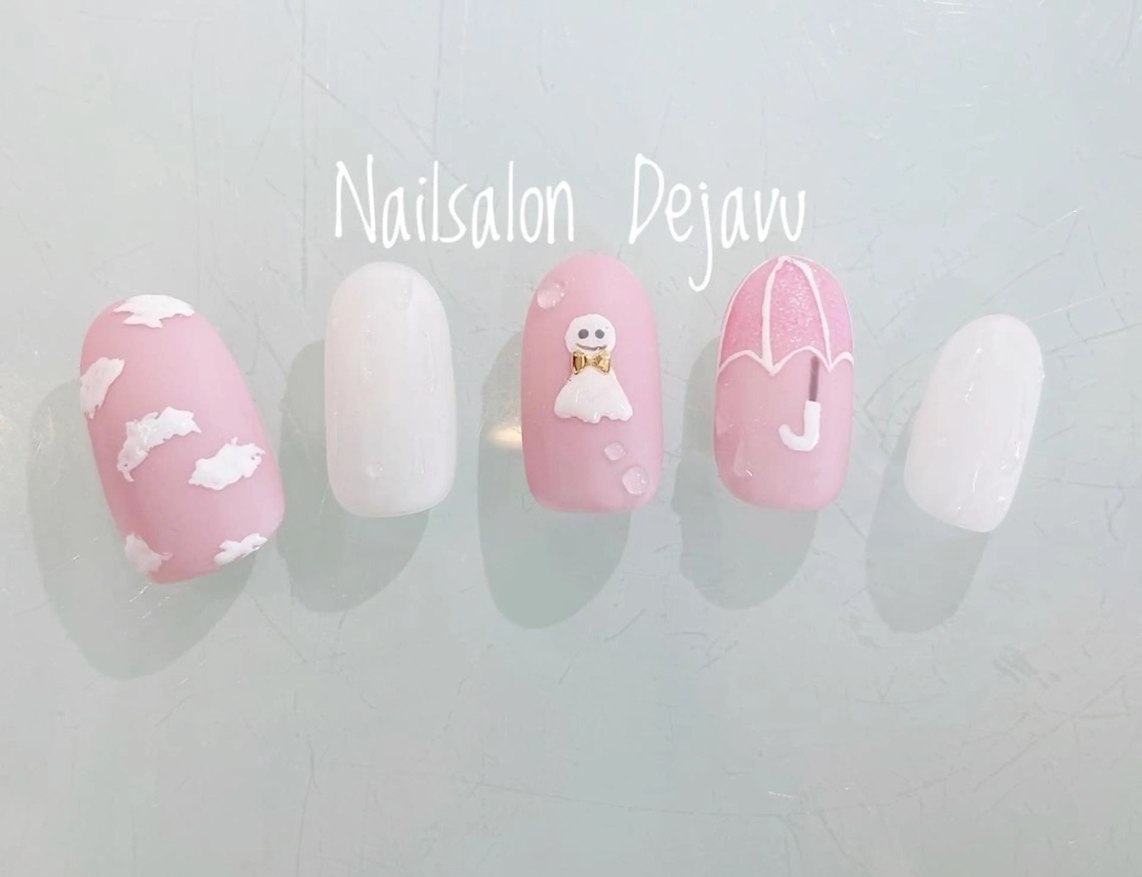 ネイル アートネイル フラワーネイル ジェルネイル ピンク ハンドネイル Nailsalon Dejavu Yokosuka所属・Nailsalon Dejavuのネイルデザイン