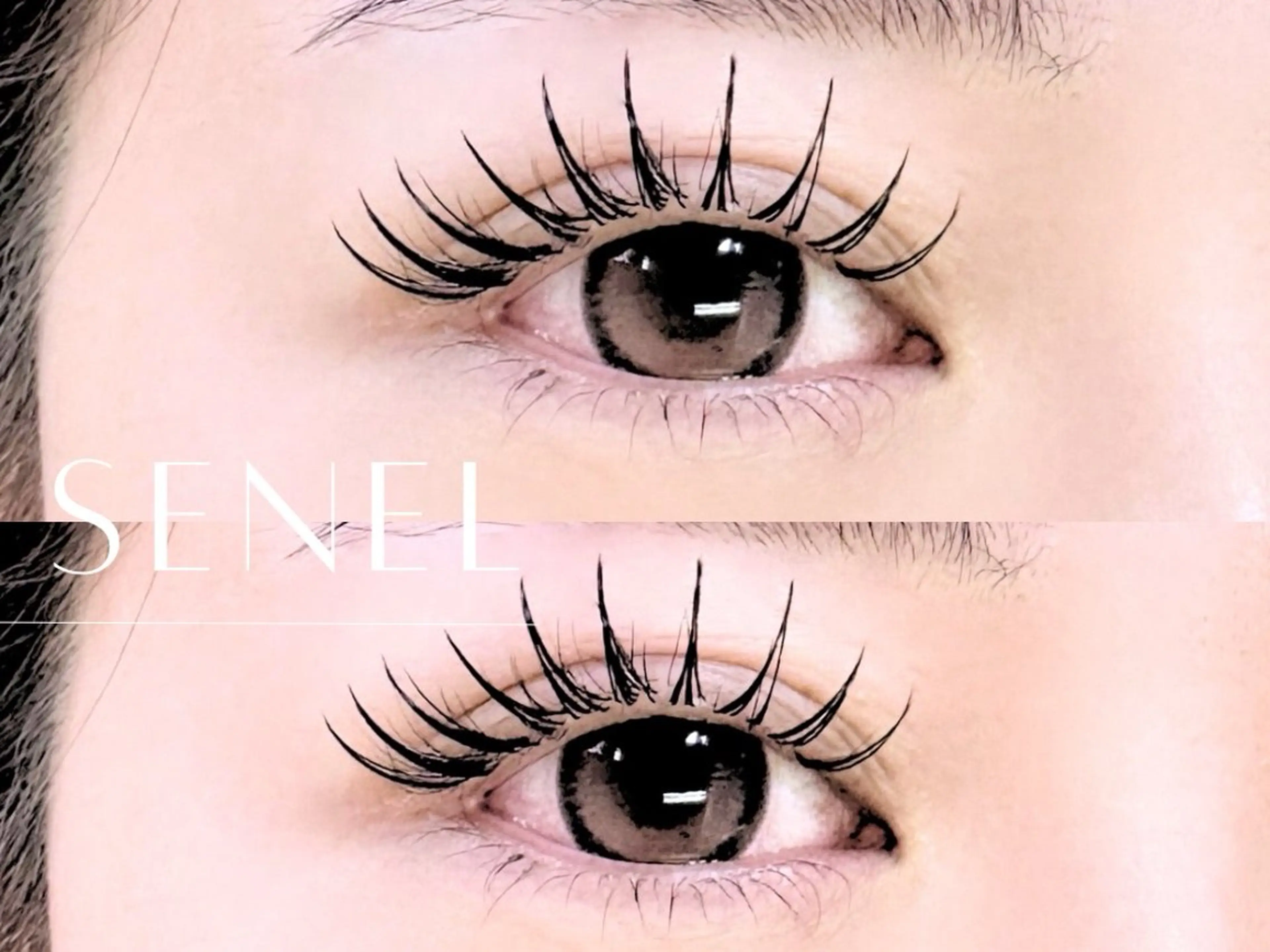 マツエク・マツパ SeneL modelのマツエク・マツパデザイン