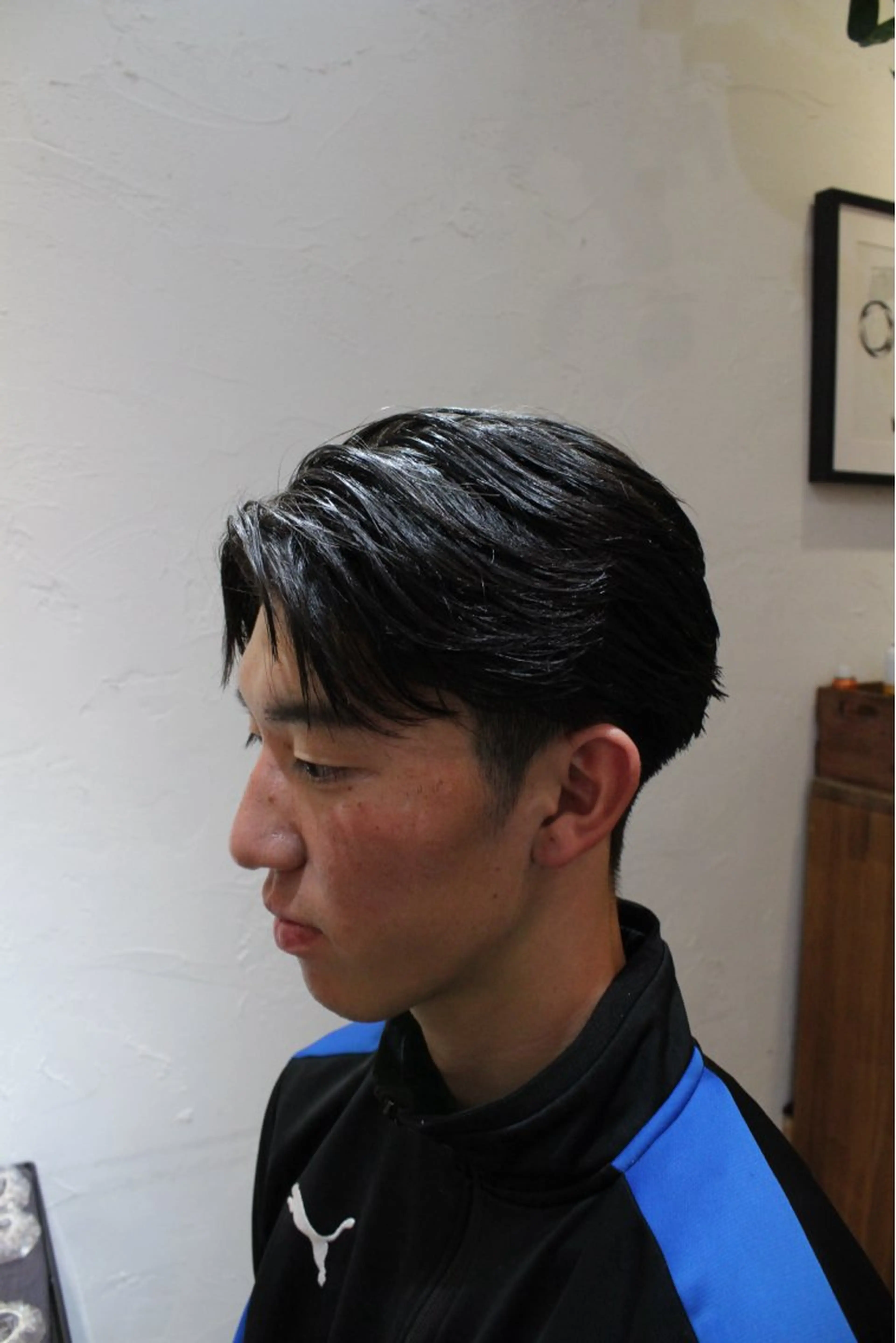 ヘアアレンジ メンズ 縮毛矯正 🪻二宮俊カットモデ ル縮毛矯正募集🪻のヘアスタイル