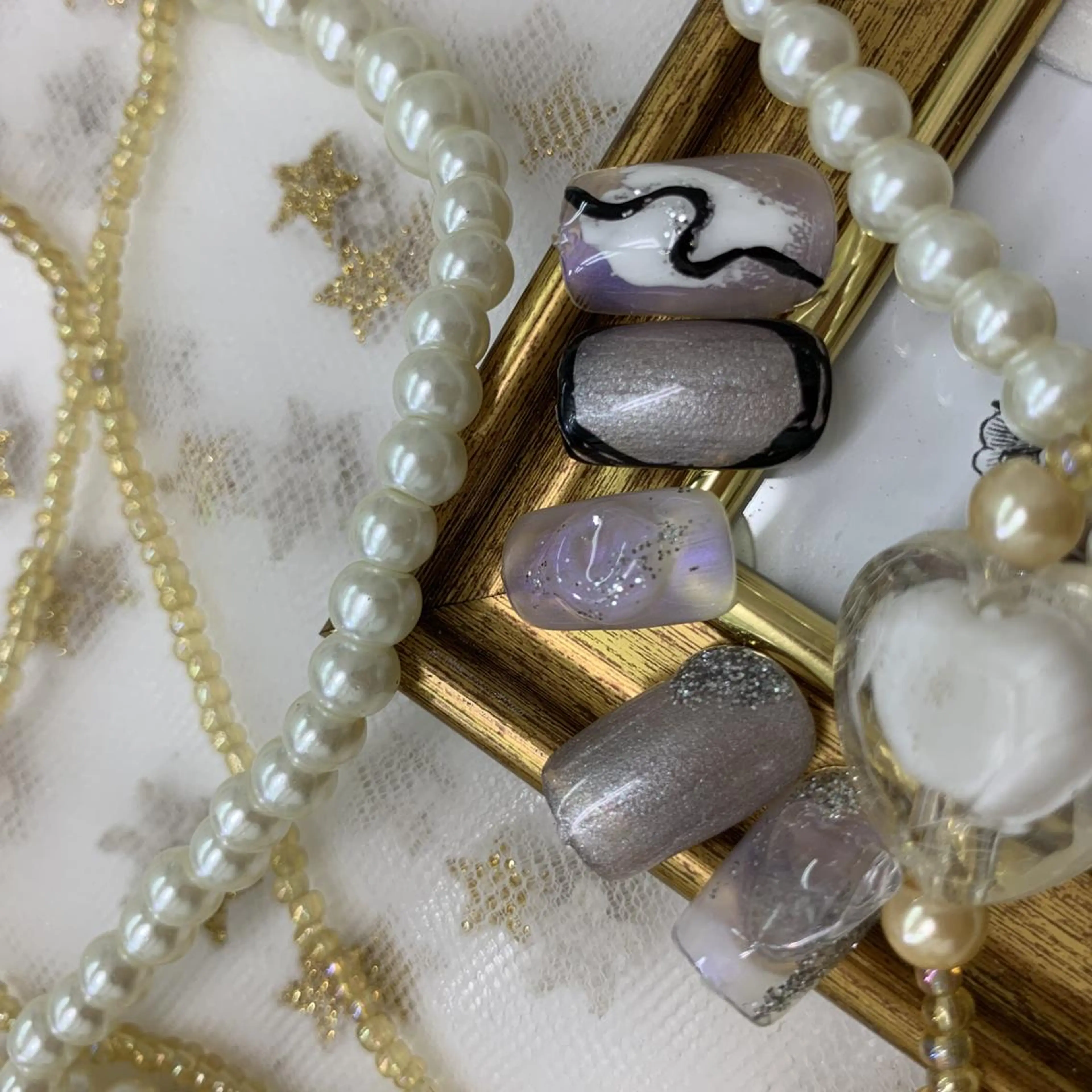 ネイル 🦋ネイルサロン ブラン🌈ゆりのネイルデザイン