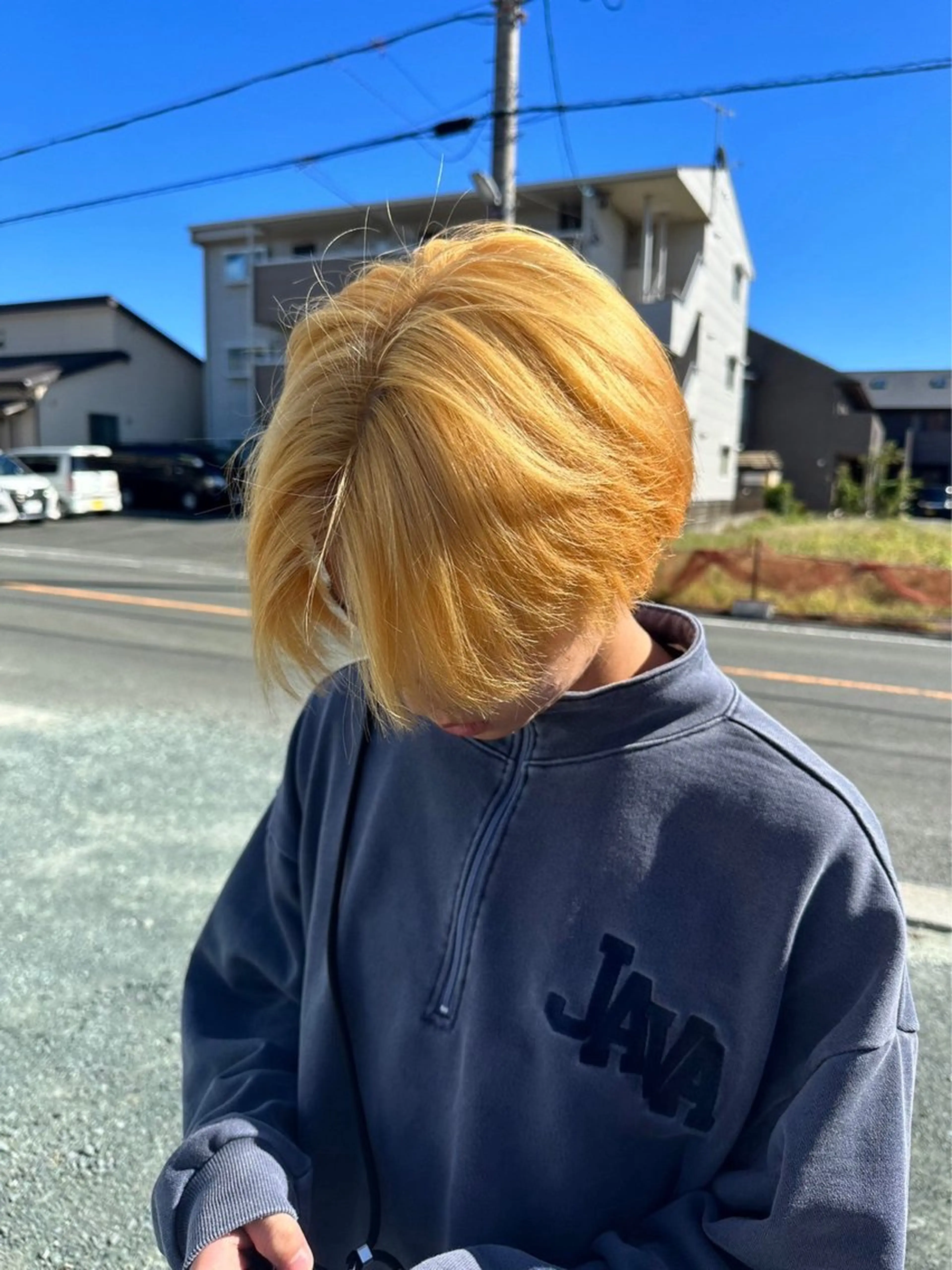 ショート カラー メンズ 🎀透明感カラー🎀 / INOUEのヘアスタイル