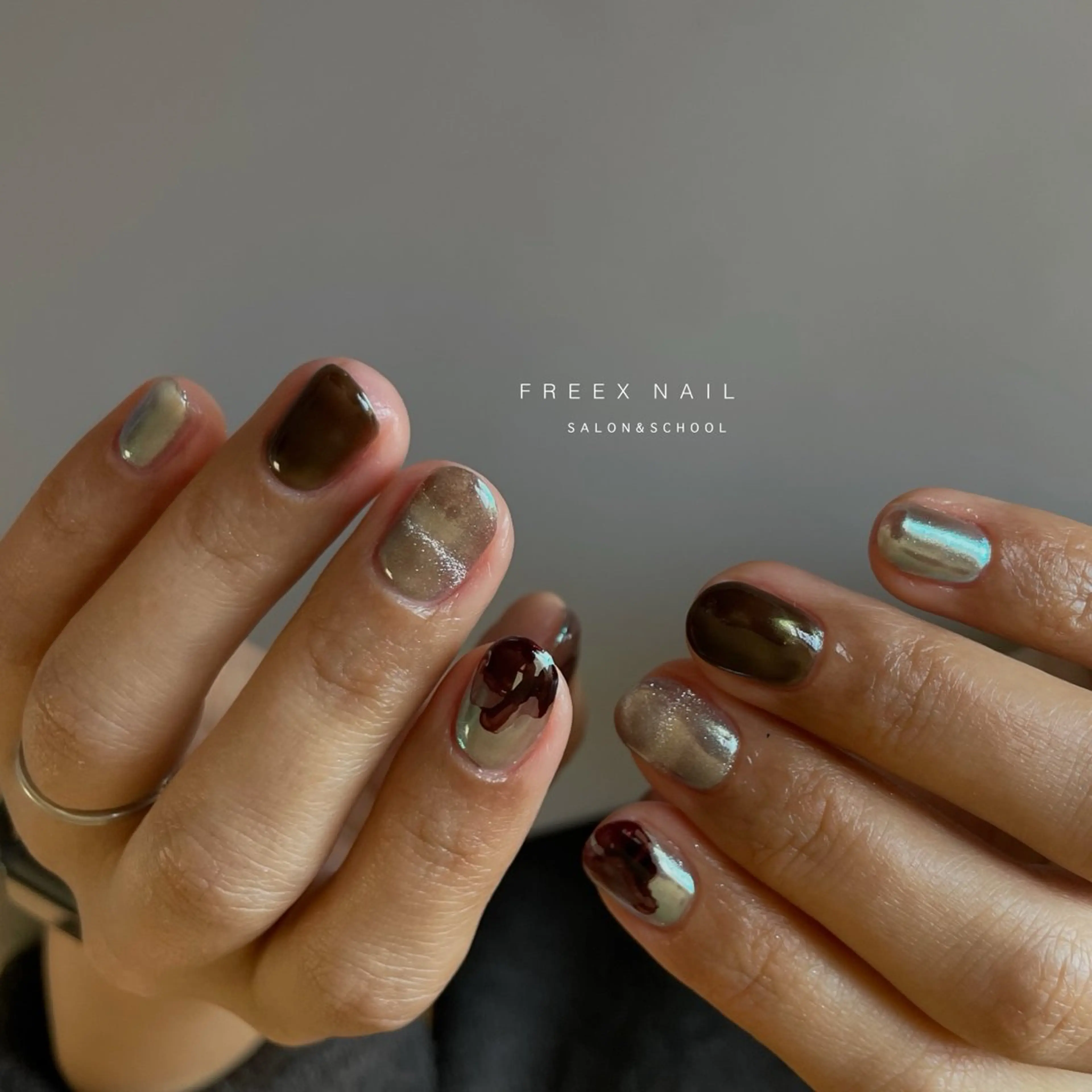 ネイル ニュアンスネイル ハンドネイル ハンドケア Freex nail所属・freex nail /ニュアンス/個性派のネイルデザイン