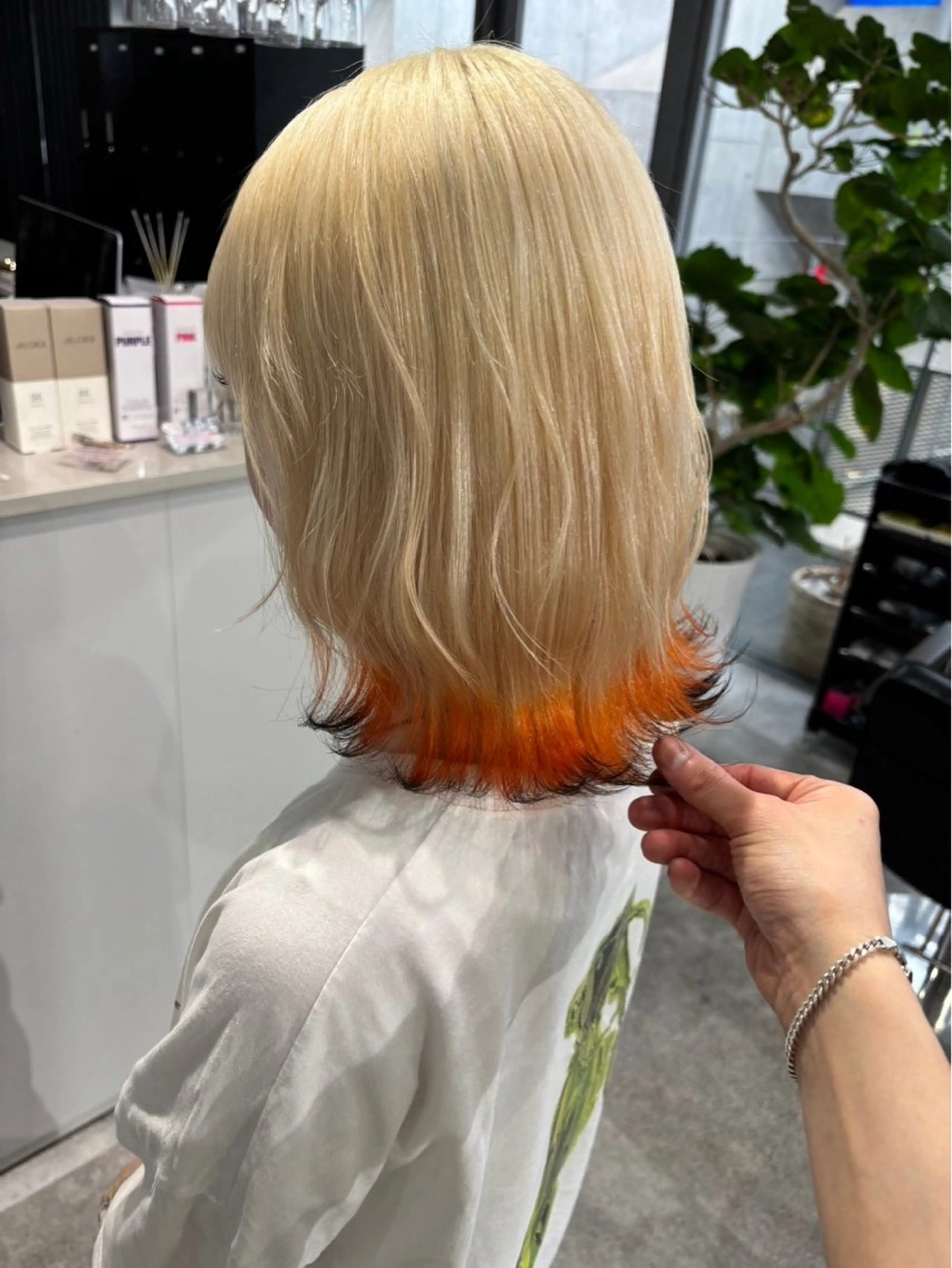 ショート 河原町ハイトーン特化 /GAKUTOのヘアスタイル