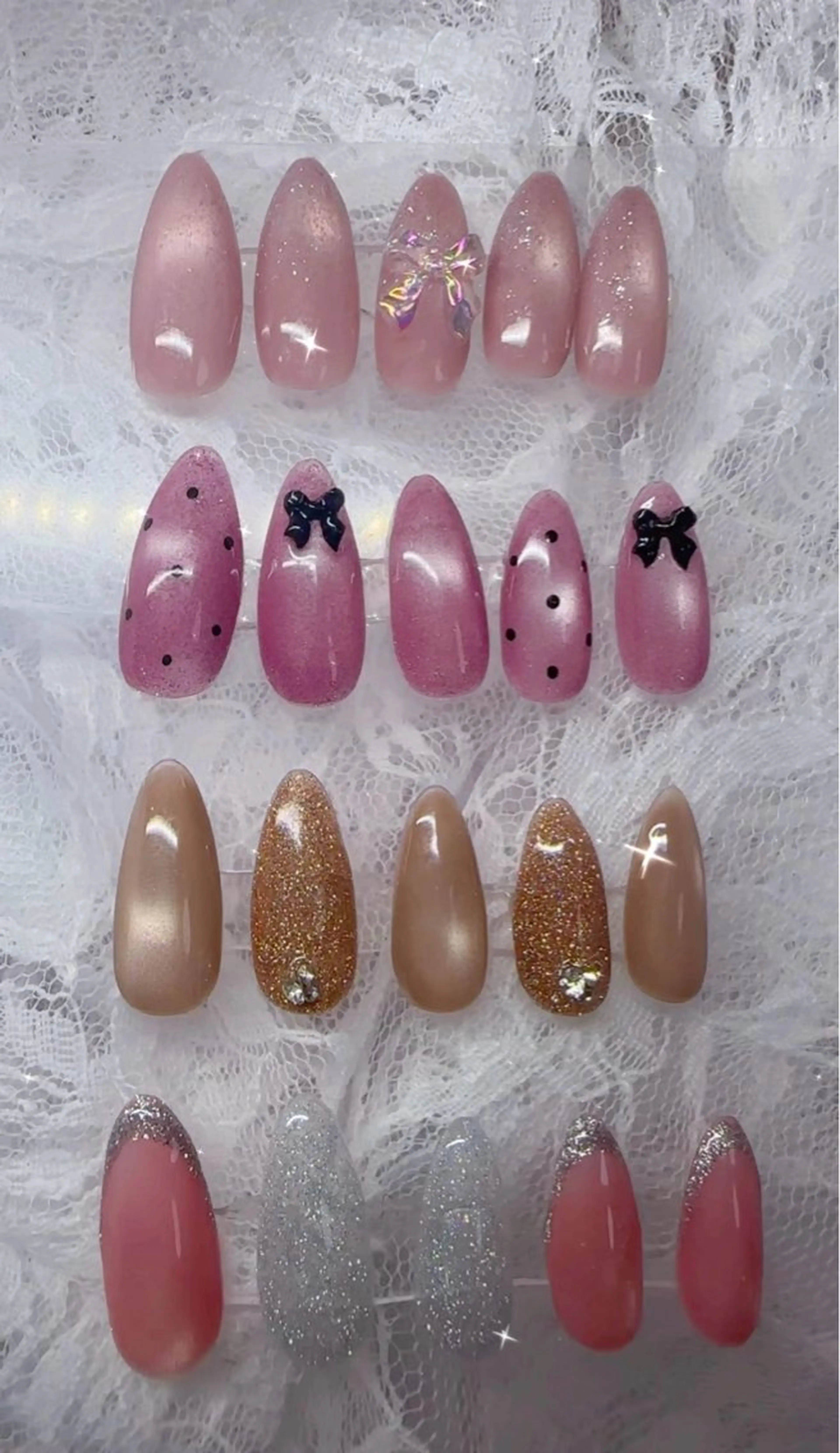 ネイル マグネットネイル ハンドネイル Pua nail＊ RINA×NAGIのネイルデザイン