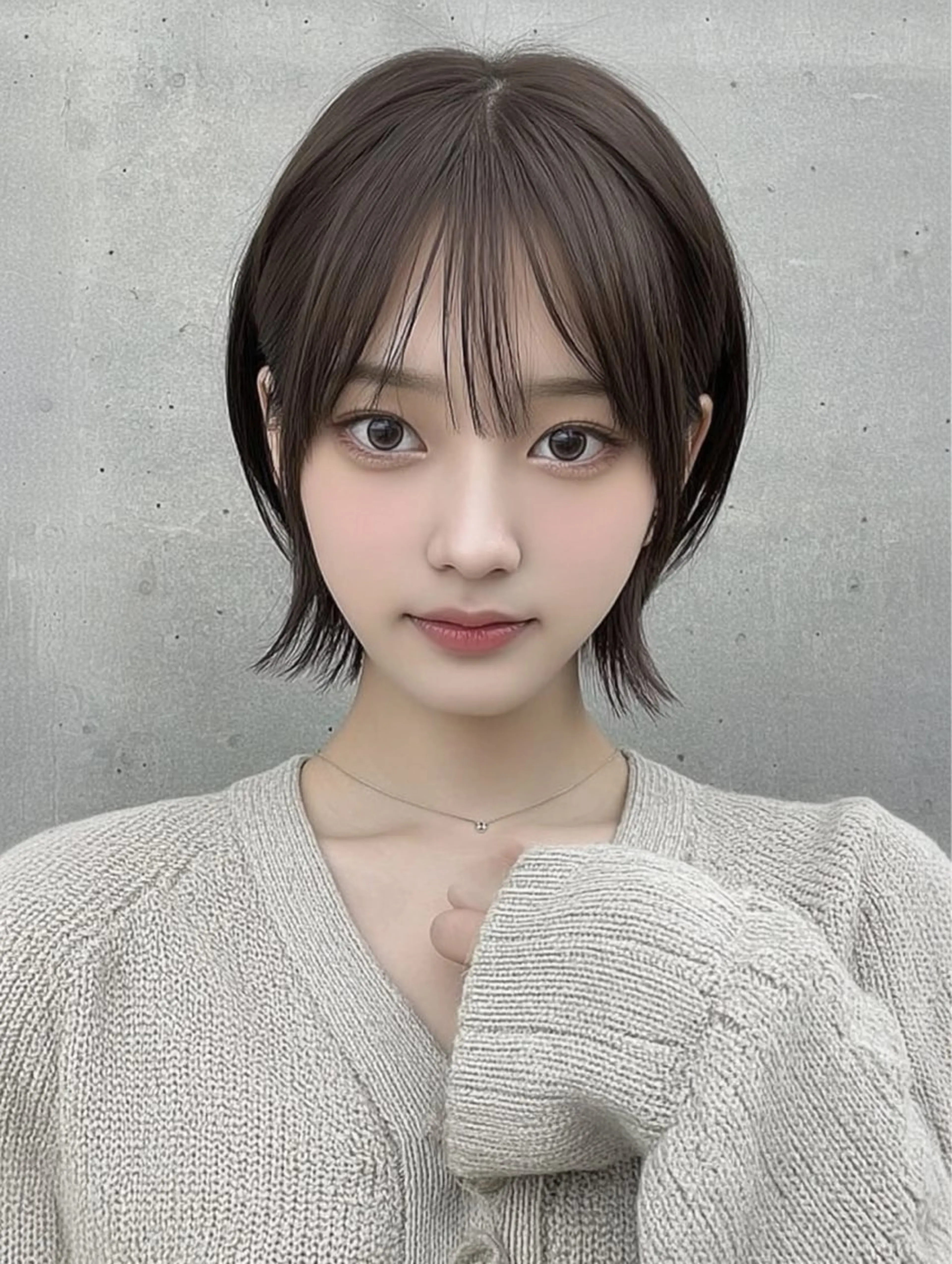 ショート くびれボブレイヤー 渋谷/kougaのヘアスタイル