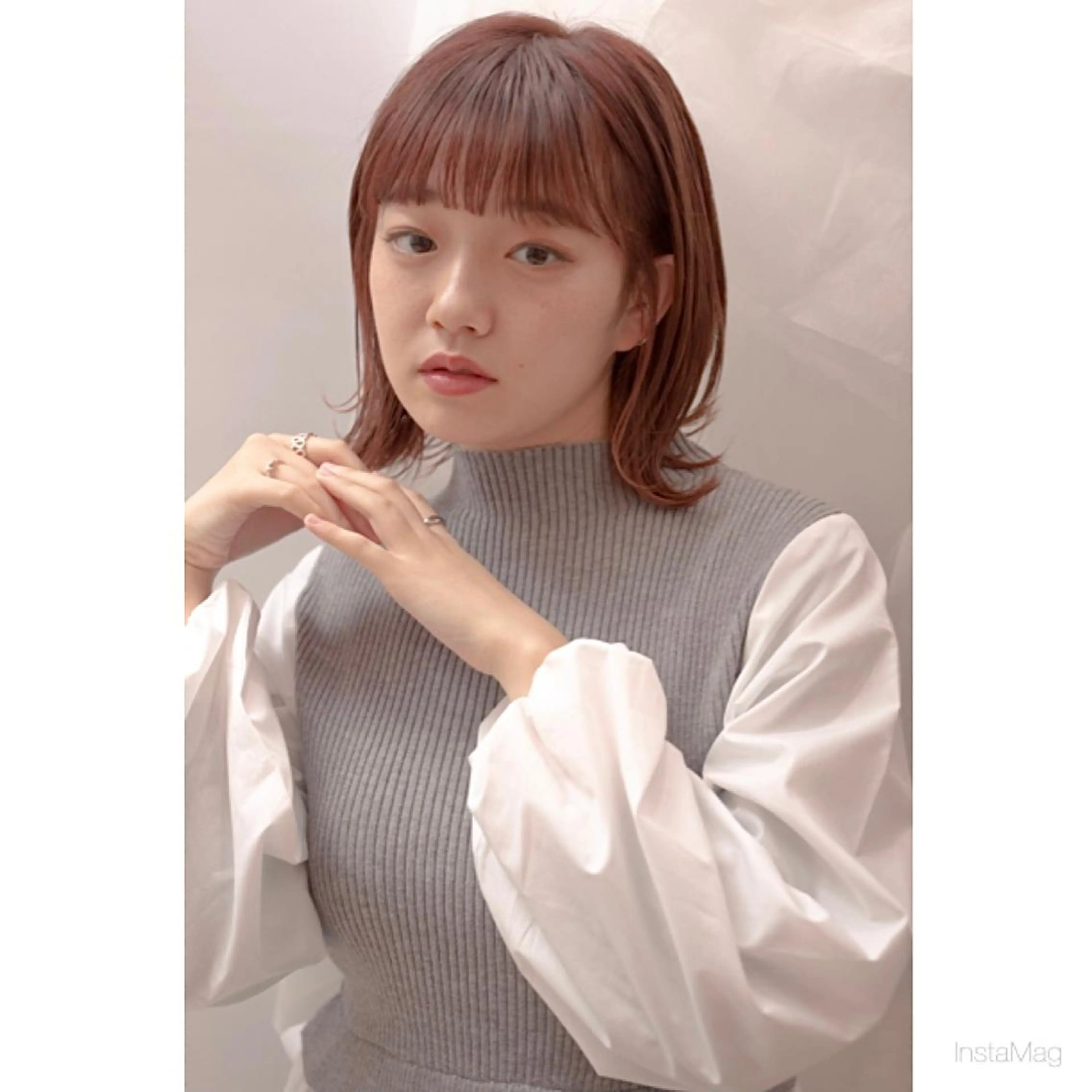 [No.1ダメージレス✨]カット＆イルミナカラー✂️🎨の写真