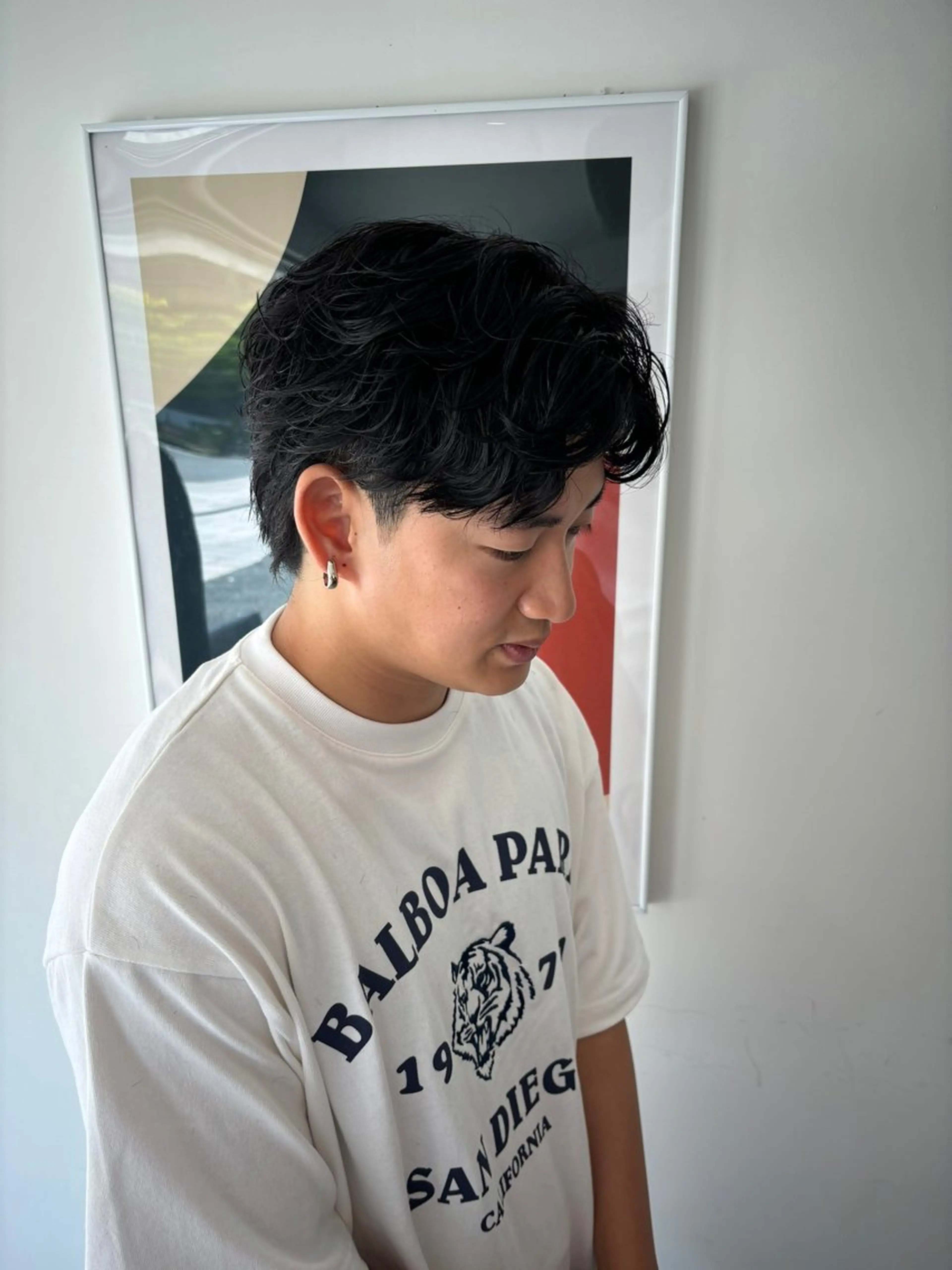 パーマ メンズ フェザーパーマ メンズパーマ カット パーマ 🍀メンズカット／ takuho🍀のヘアスタイル