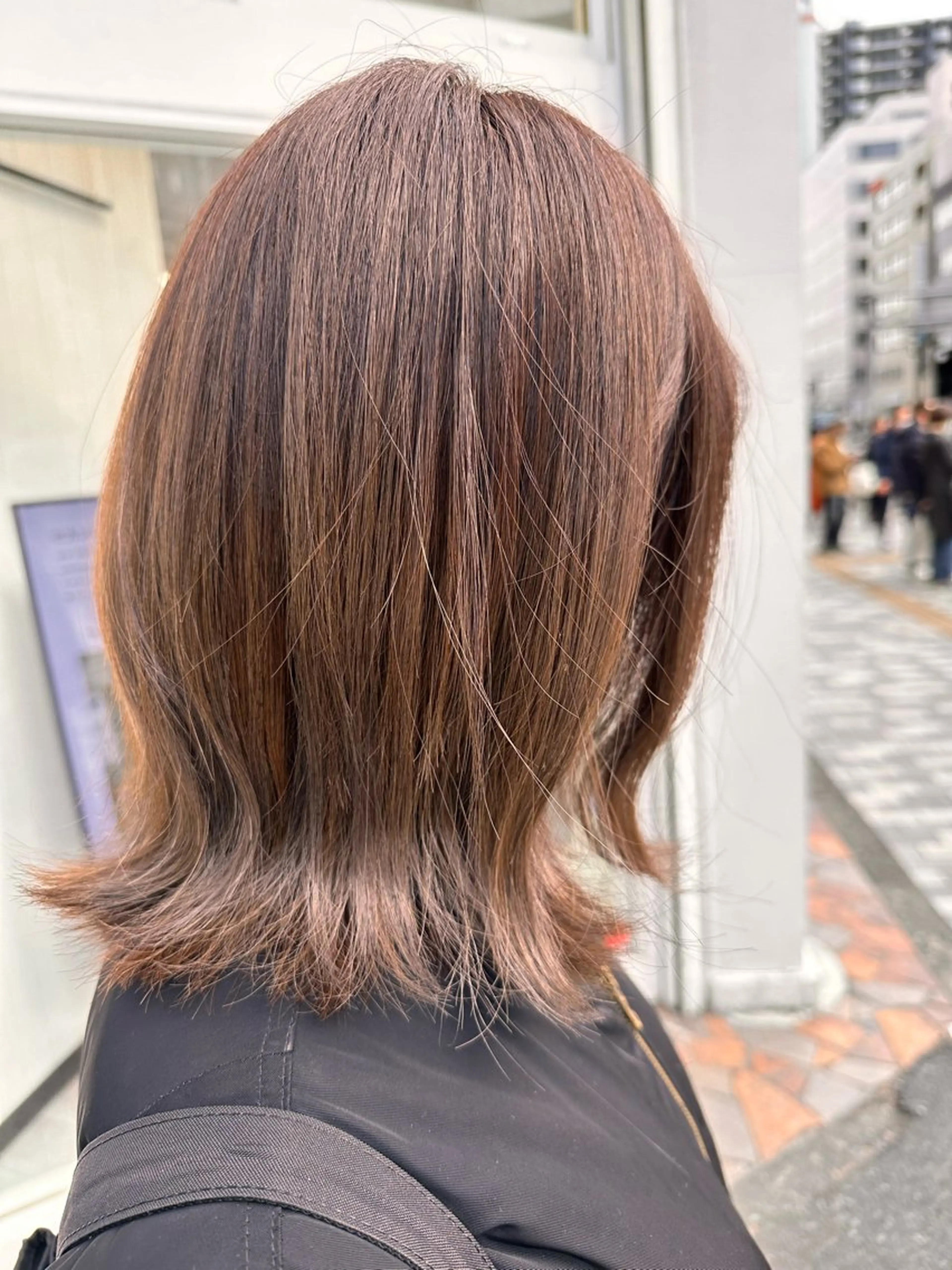 ミディアム カット ヘッドスパ AN²S所属・透明感カラー KATSURENのヘアスタイル