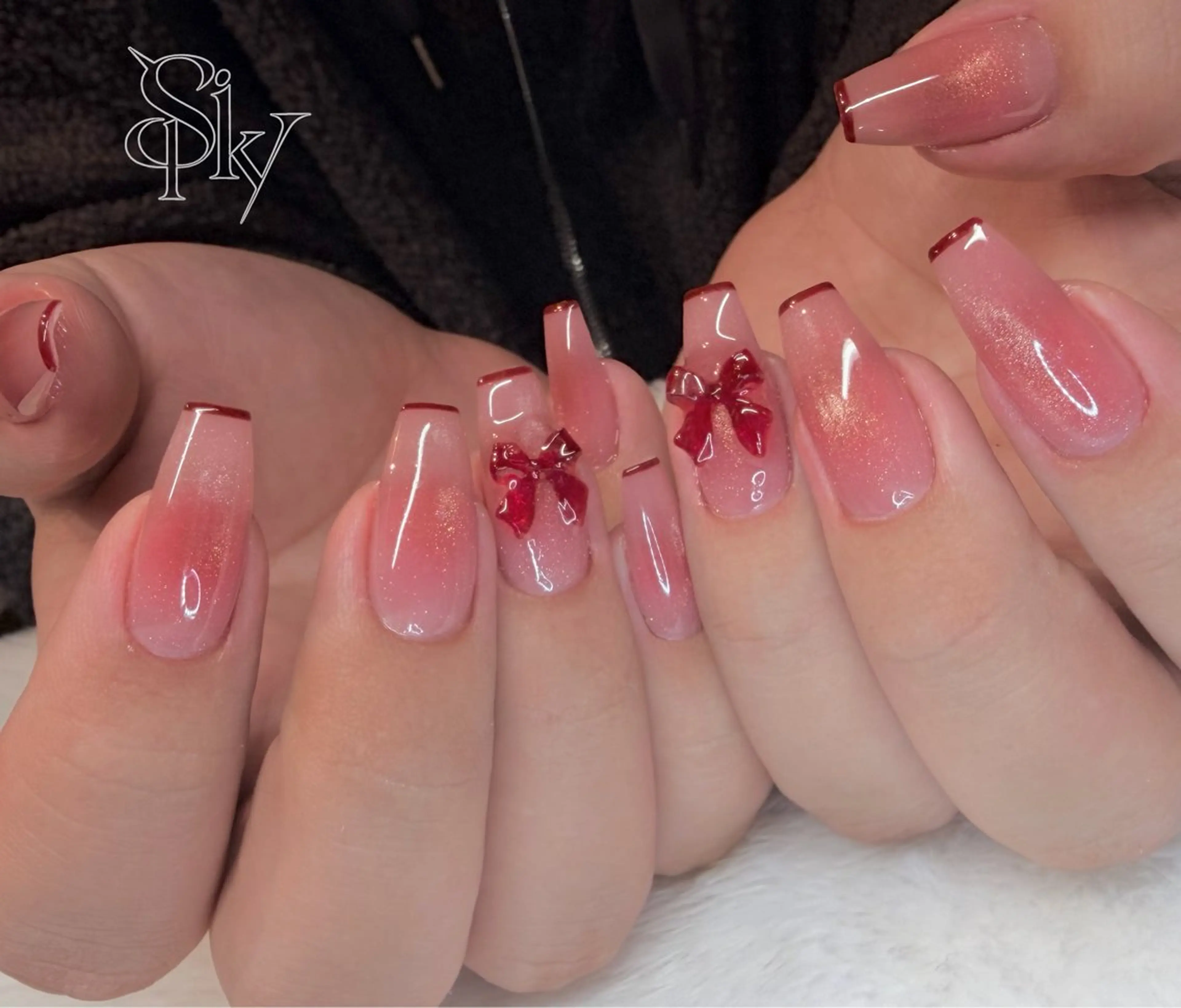 ネイル ハンドネイル Spiky とうげ ふうかのネイルデザイン