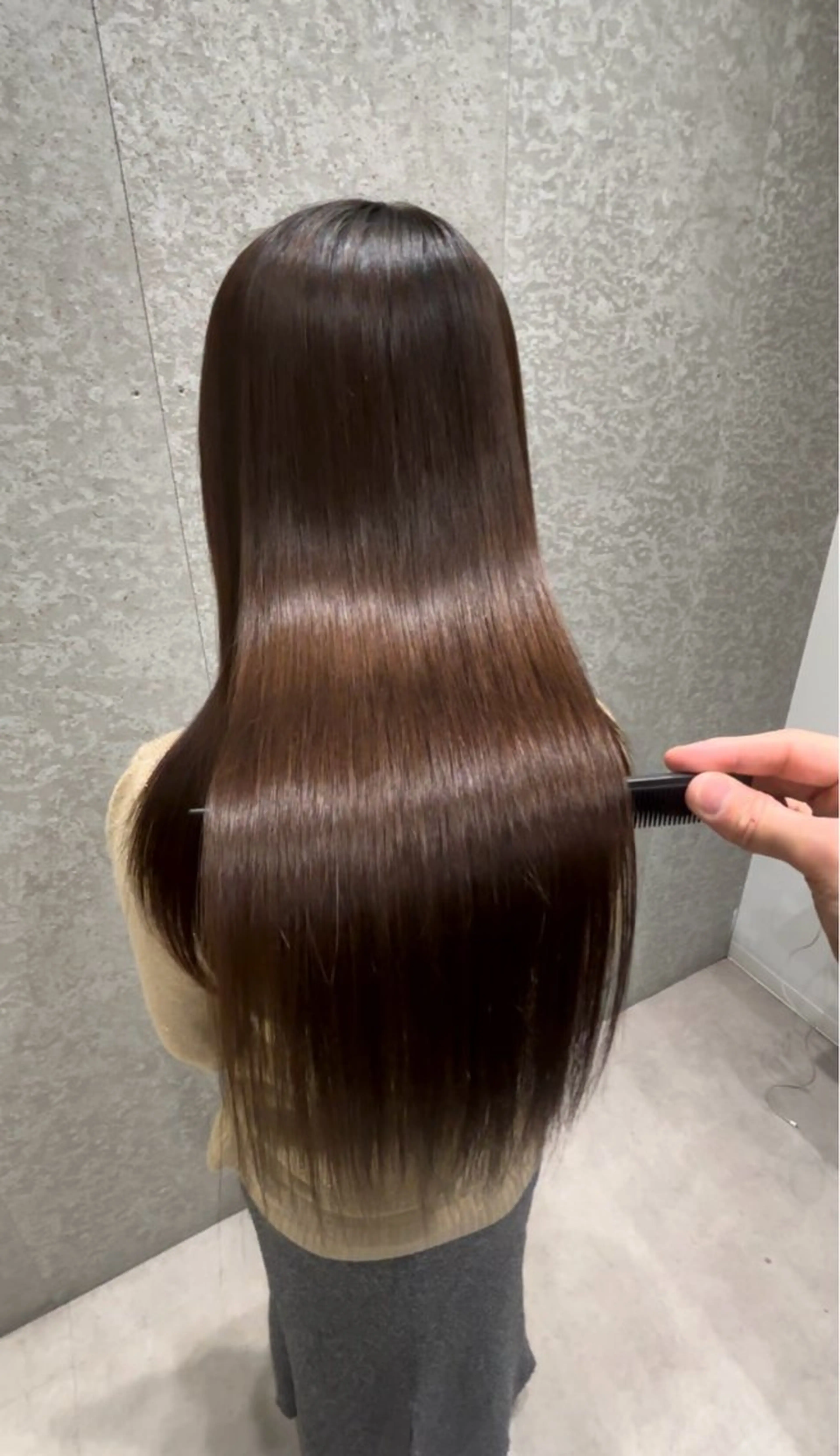 ミディアム トリートメント トリートメント ヘッドスパ 髪質改善ヘアケア 艶髪特化/上田のヘアスタイル