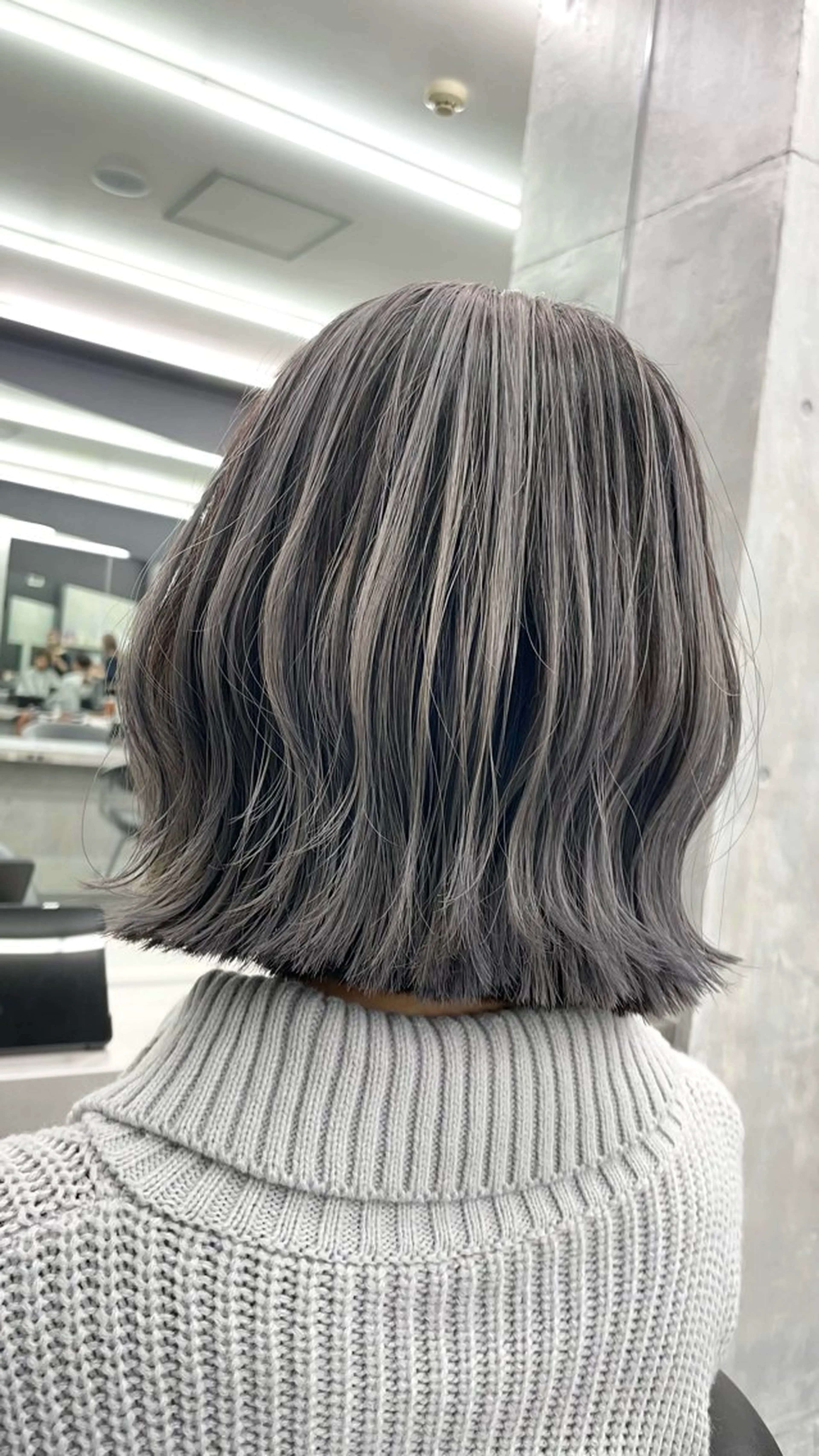 ☁️【陰影のある立体感外国人風スタイル】コントラストハイライト＋カット☁️の写真