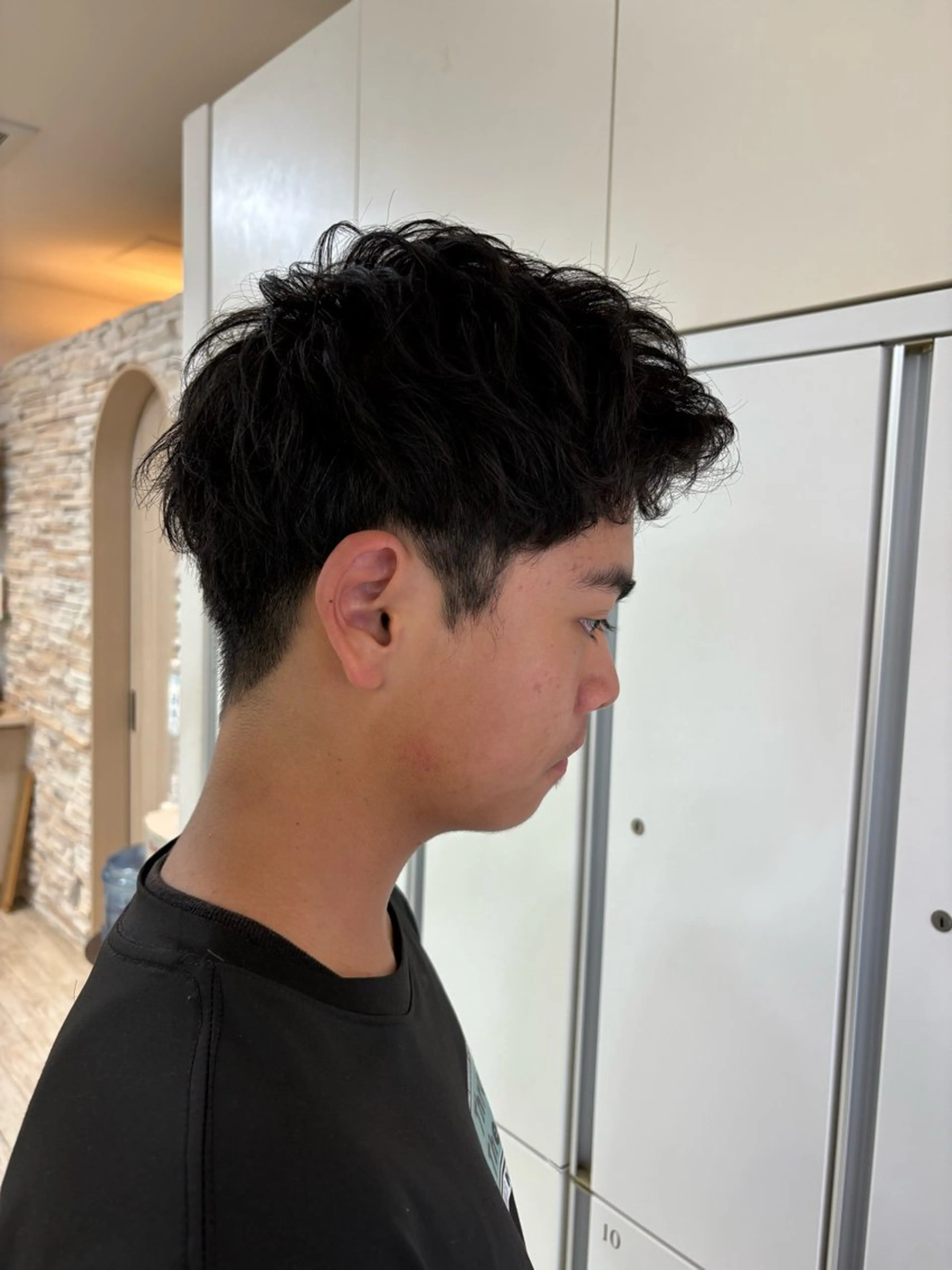 メンズ メンズハイライト メンズインナーカラー メンズショート カット CREA渋沢 モデル募集🌺アイナのヘアスタイル