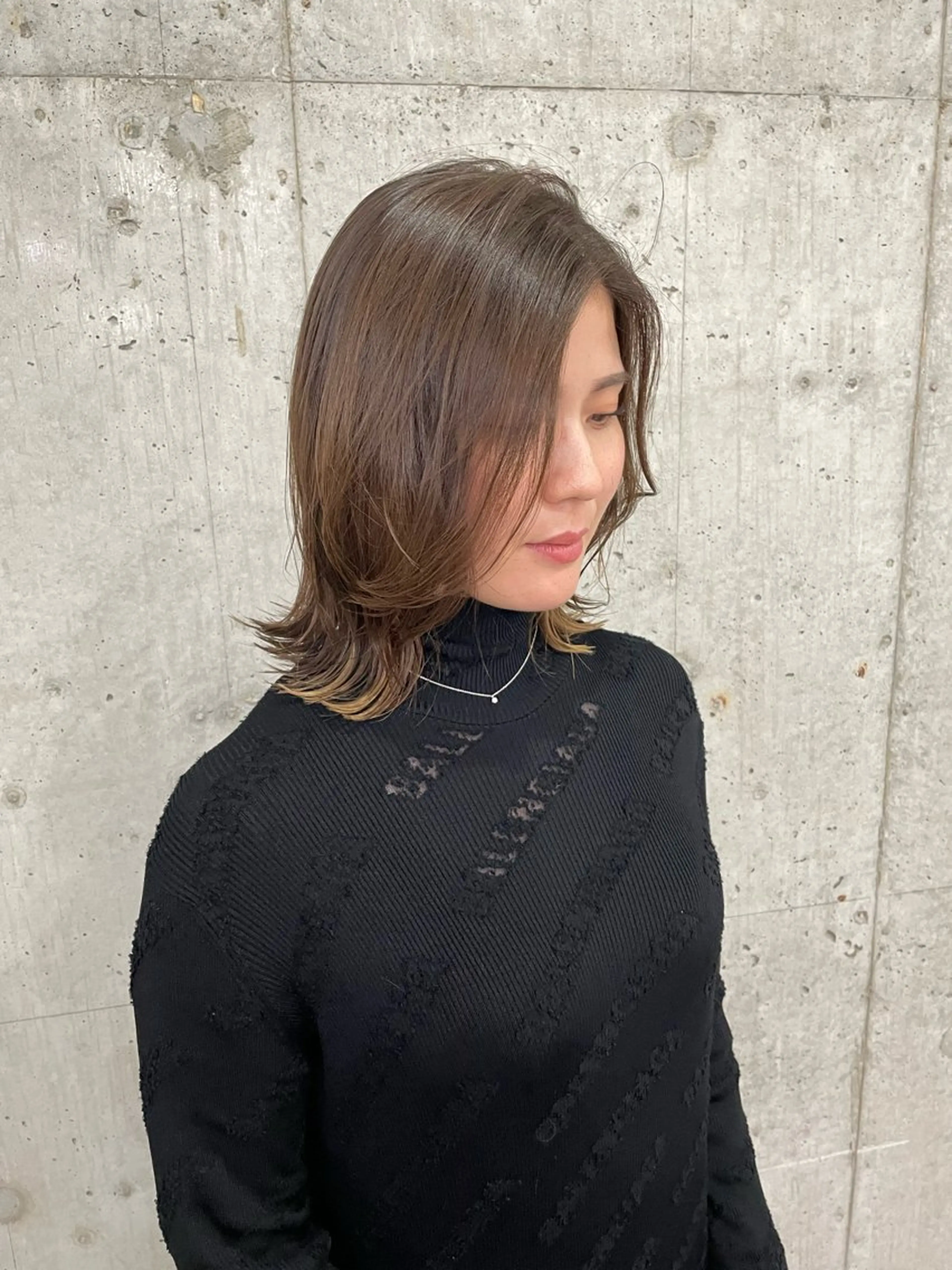 ミディアム 似合わせカット /武田悠里のヘアスタイル