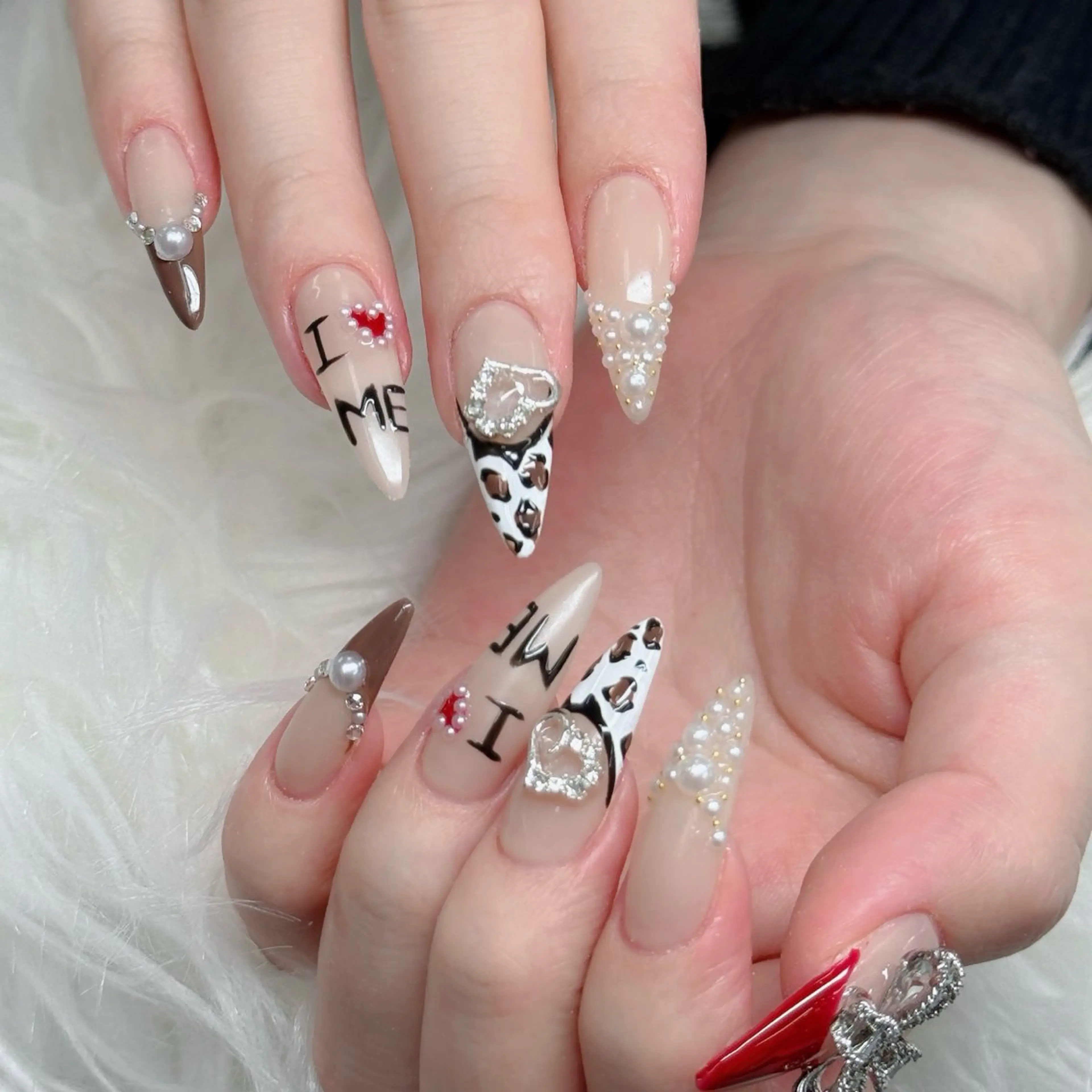 ネイル フットネイル フレンチネイル グラデーション 韓国ネイル ロングネイル ハンドネイル Hani Nail Salonのネイルデザイン