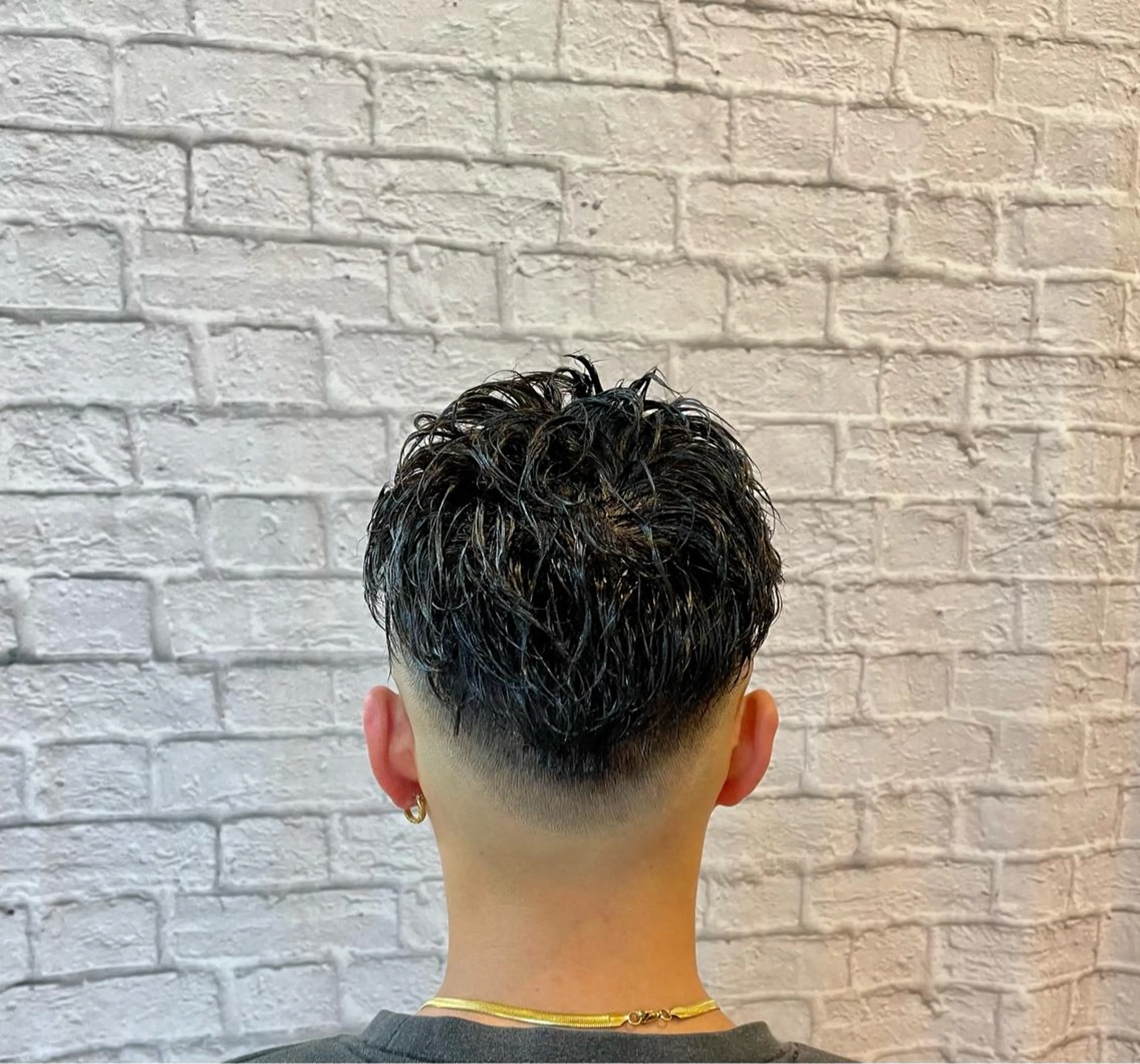 ショート メンズ カット 無料メンズカット❗️ 岡本晟我のヘアスタイル