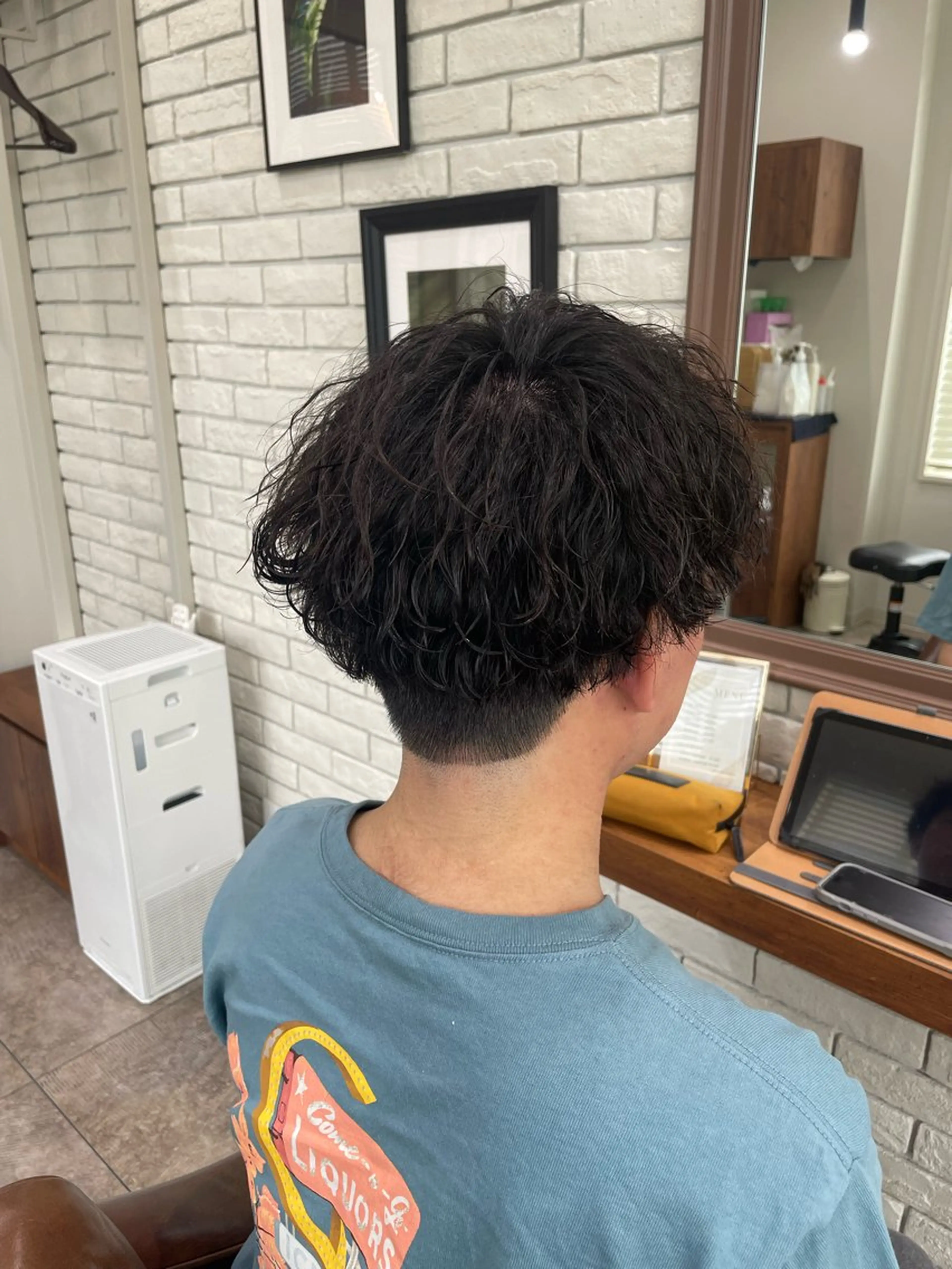 パーマ メンズ yu kiのヘアスタイル