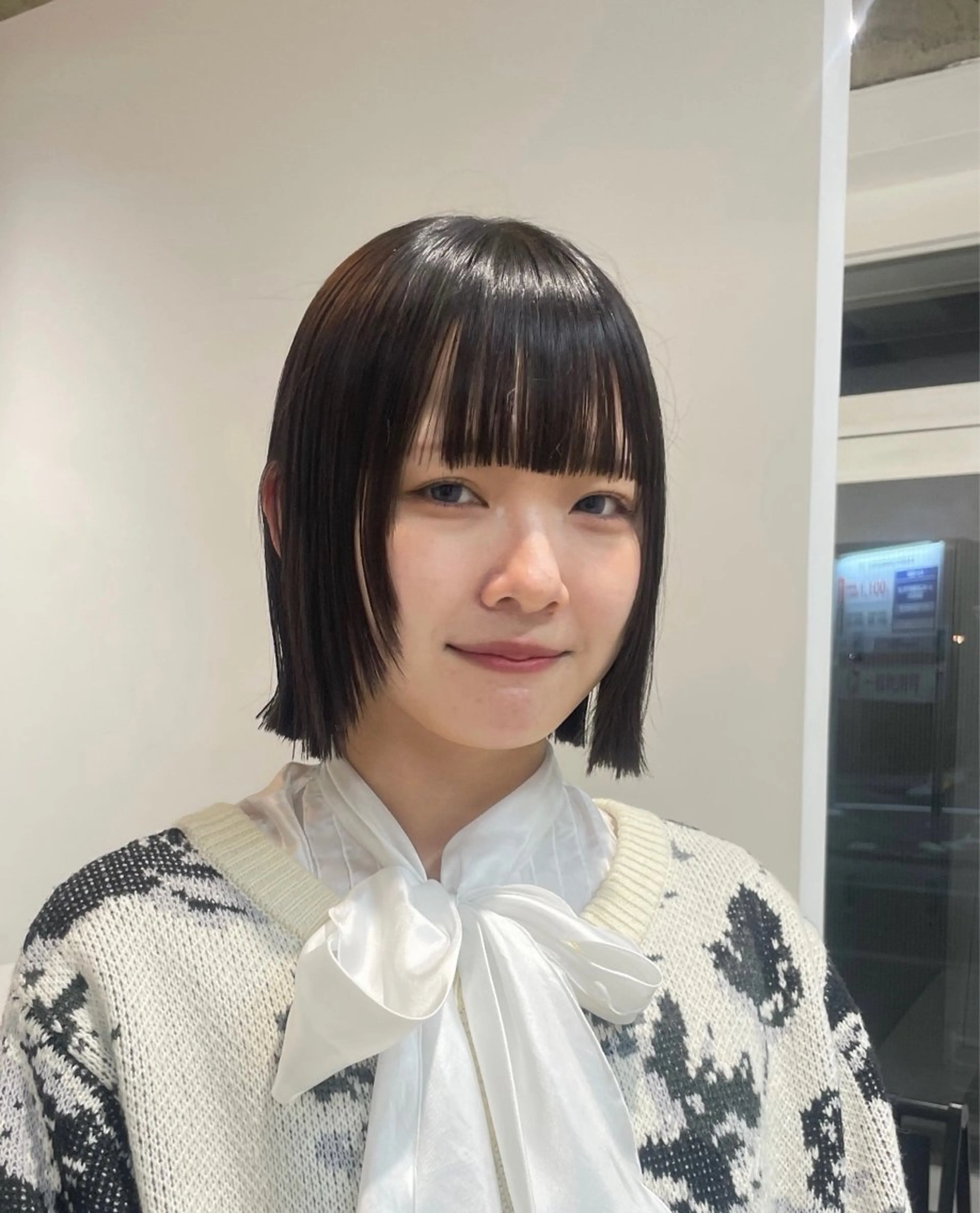 ショート カット mihane fit hueのヘアスタイル