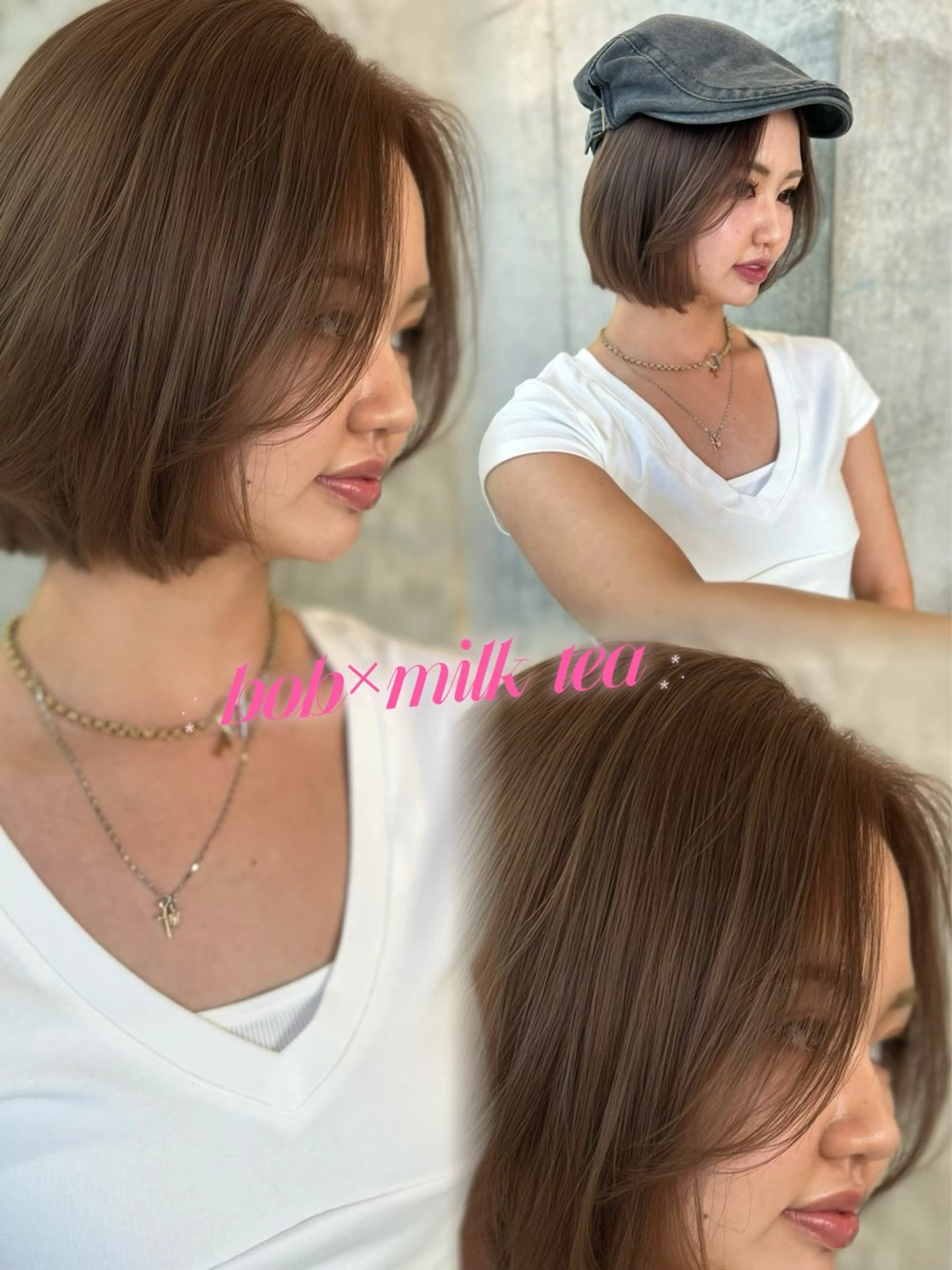 ショート カラー ✝️🖤 MOMOKI🖤✝️のヘアスタイル