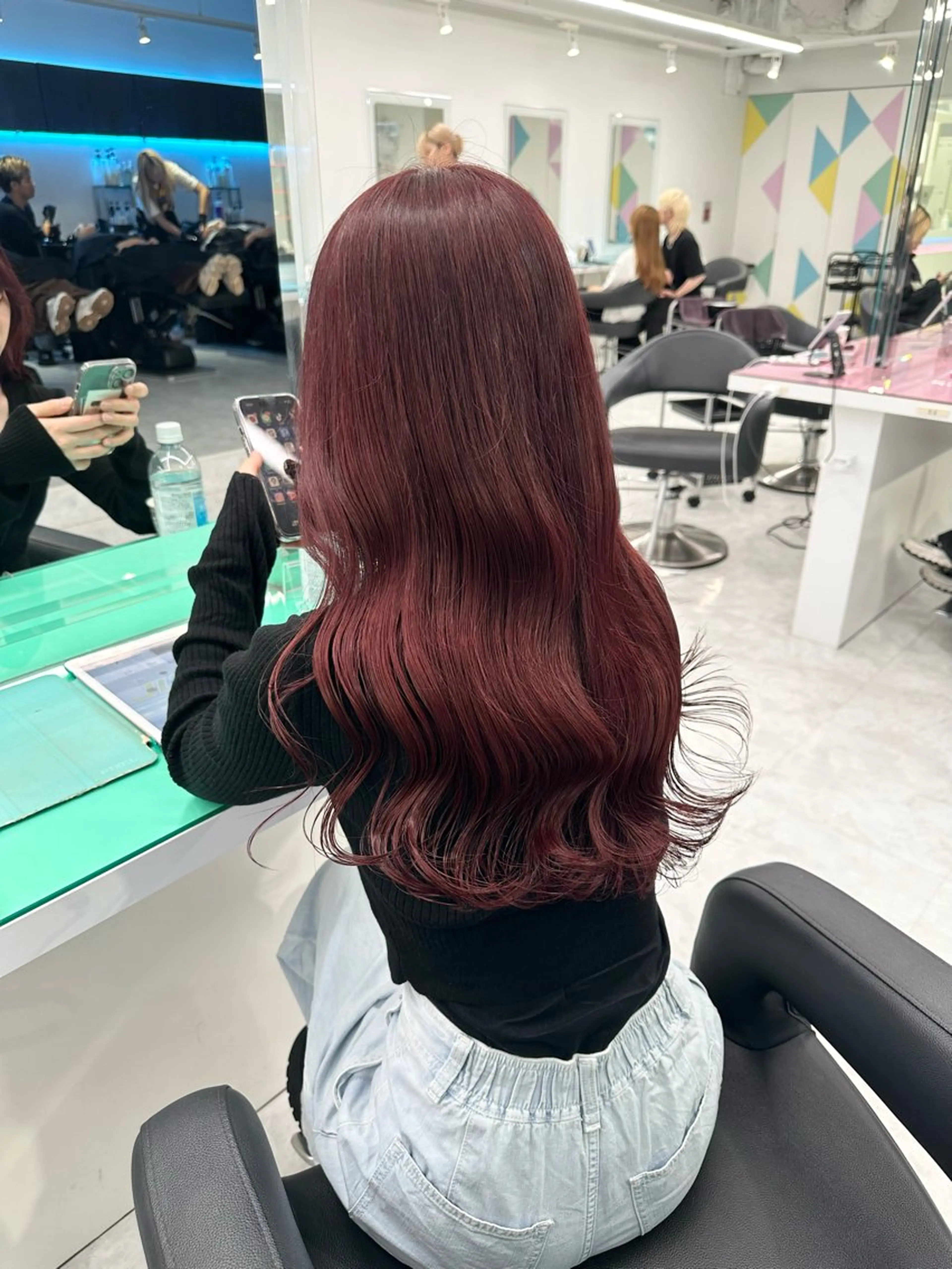 ロング カラー ヘアアレンジ メンズ ヘアカラー トリートメント ヘッドスパ ヘアセット 🌈トレンドヘア 🌈WATARU🌈のヘアスタイル