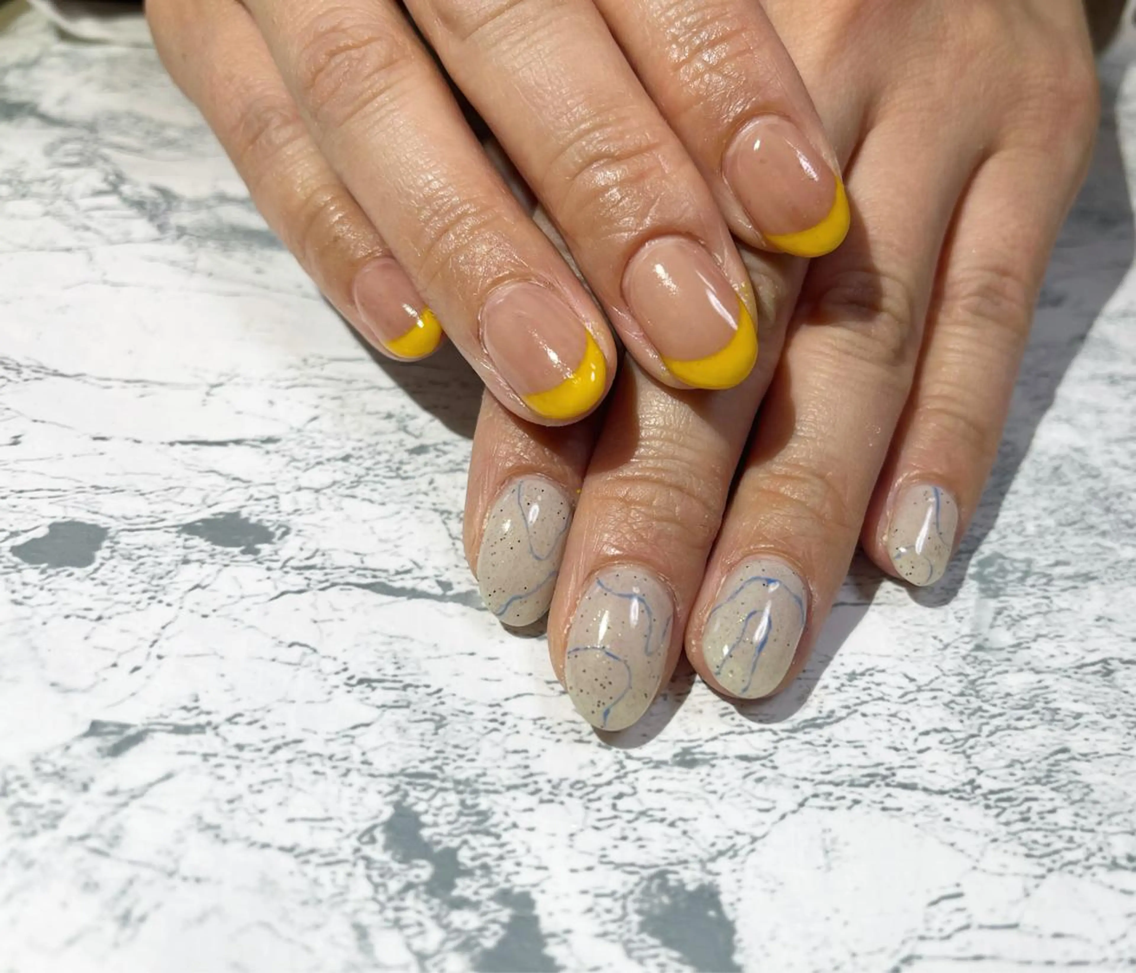ネイル フットネイル ニュアンスネイル シンプルネイル 春ネイル 夏ネイル nail fufla ♡yamane♡のネイルデザイン