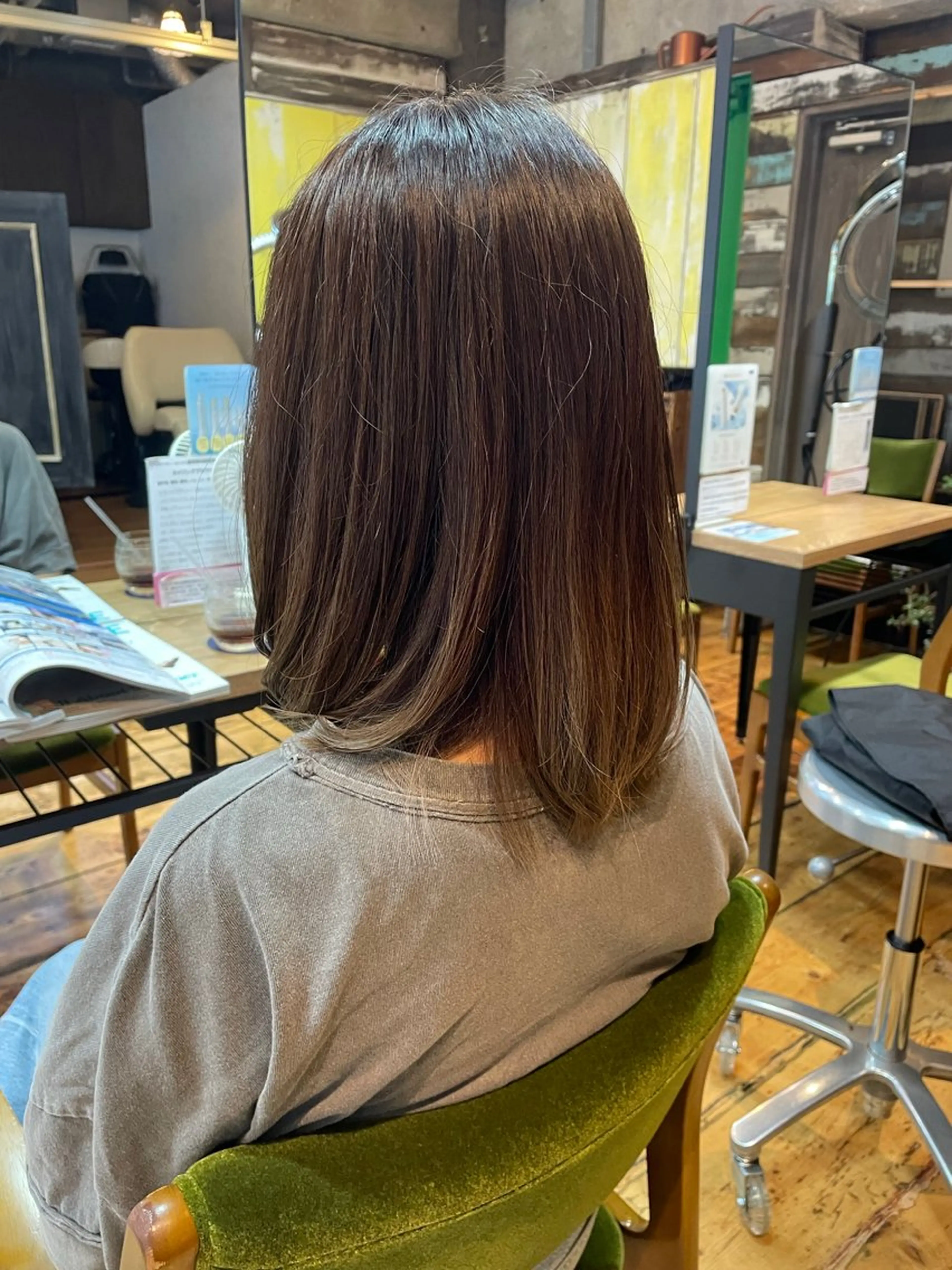 セミロング カラー BURANKO所属・三浦義久/仙台/ レイヤーカットのヘアスタイル