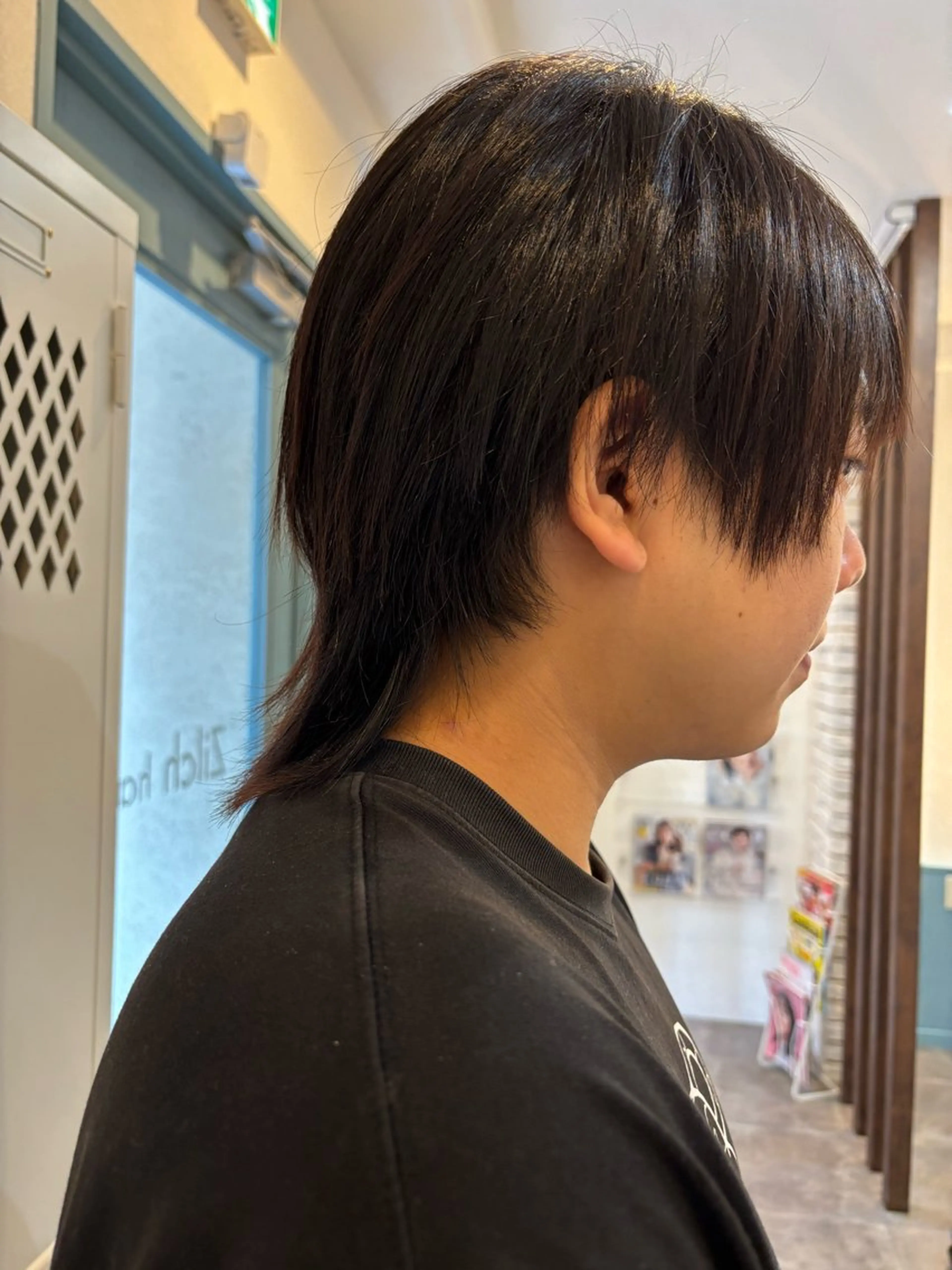 メンズ メンズウルフカット ウルフカット Zilch hair 北堀江 りえ🩵のヘアスタイル