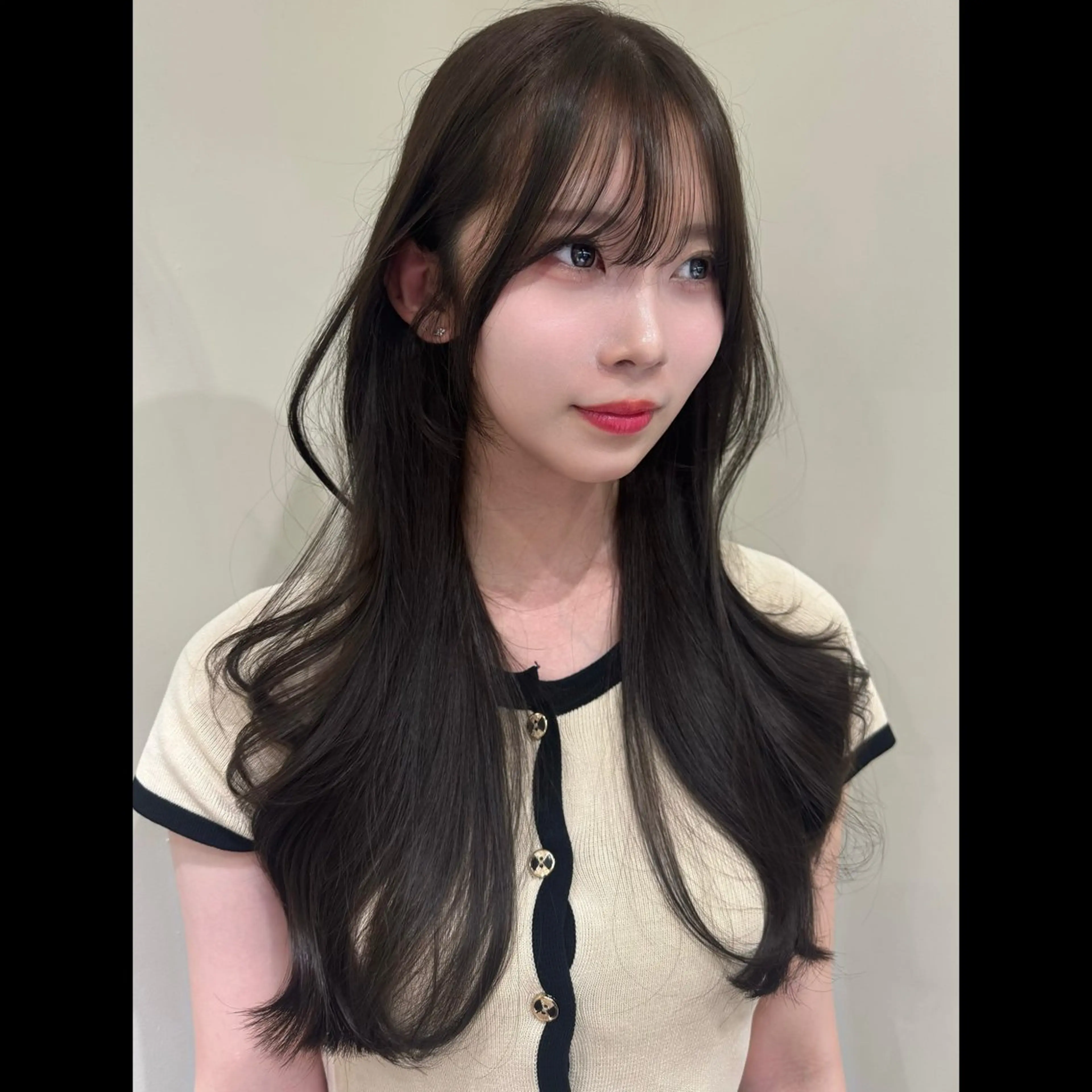 ロング 韓国レイヤー💋/ ワンホン/NANAのヘアスタイル