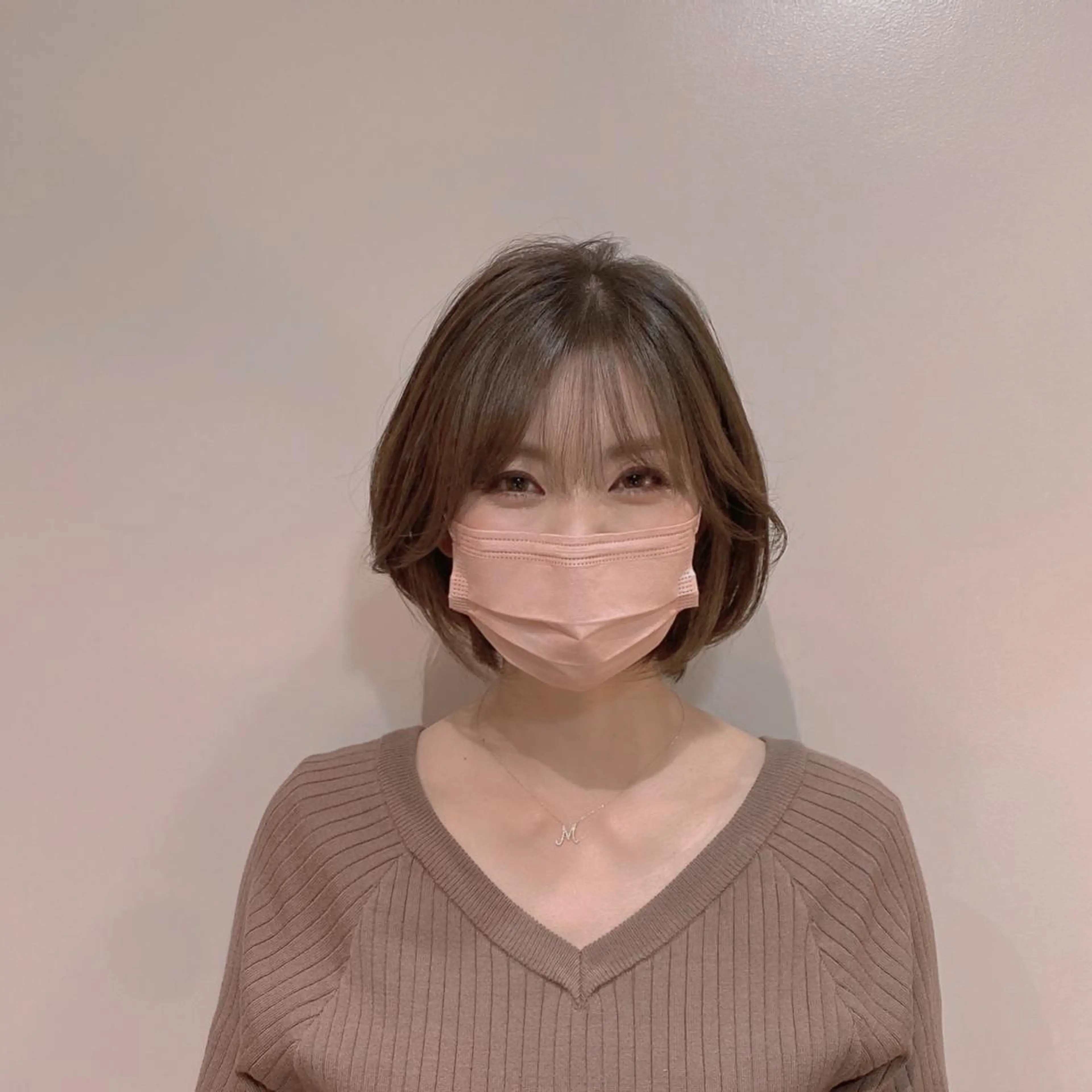 ショート カット ヘアカラー トリートメント パーソナルカラー lapiax阿部のヘアスタイル