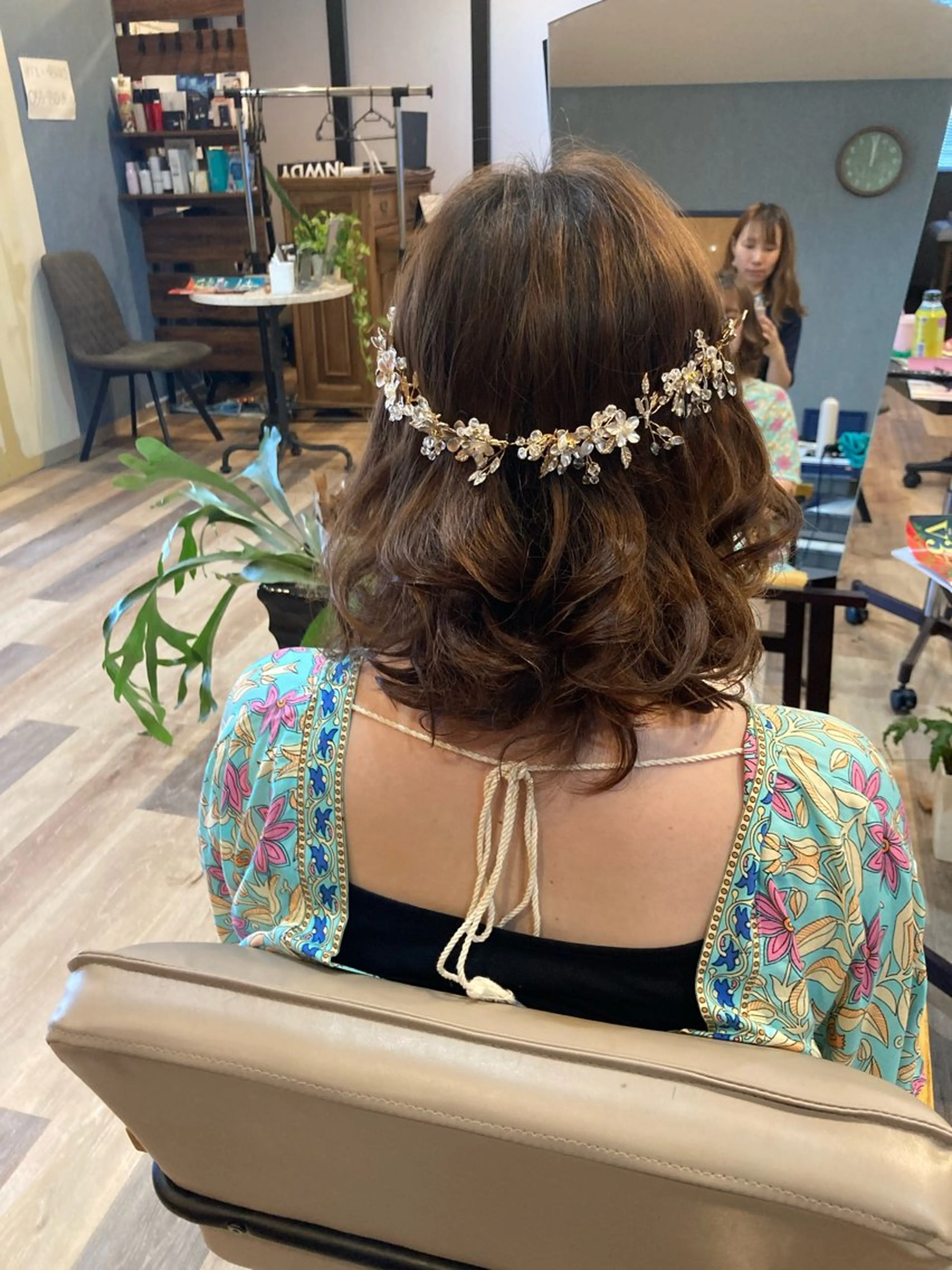 ミディアム ヘアセット 中野 紹江のマツエク・マツパデザイン