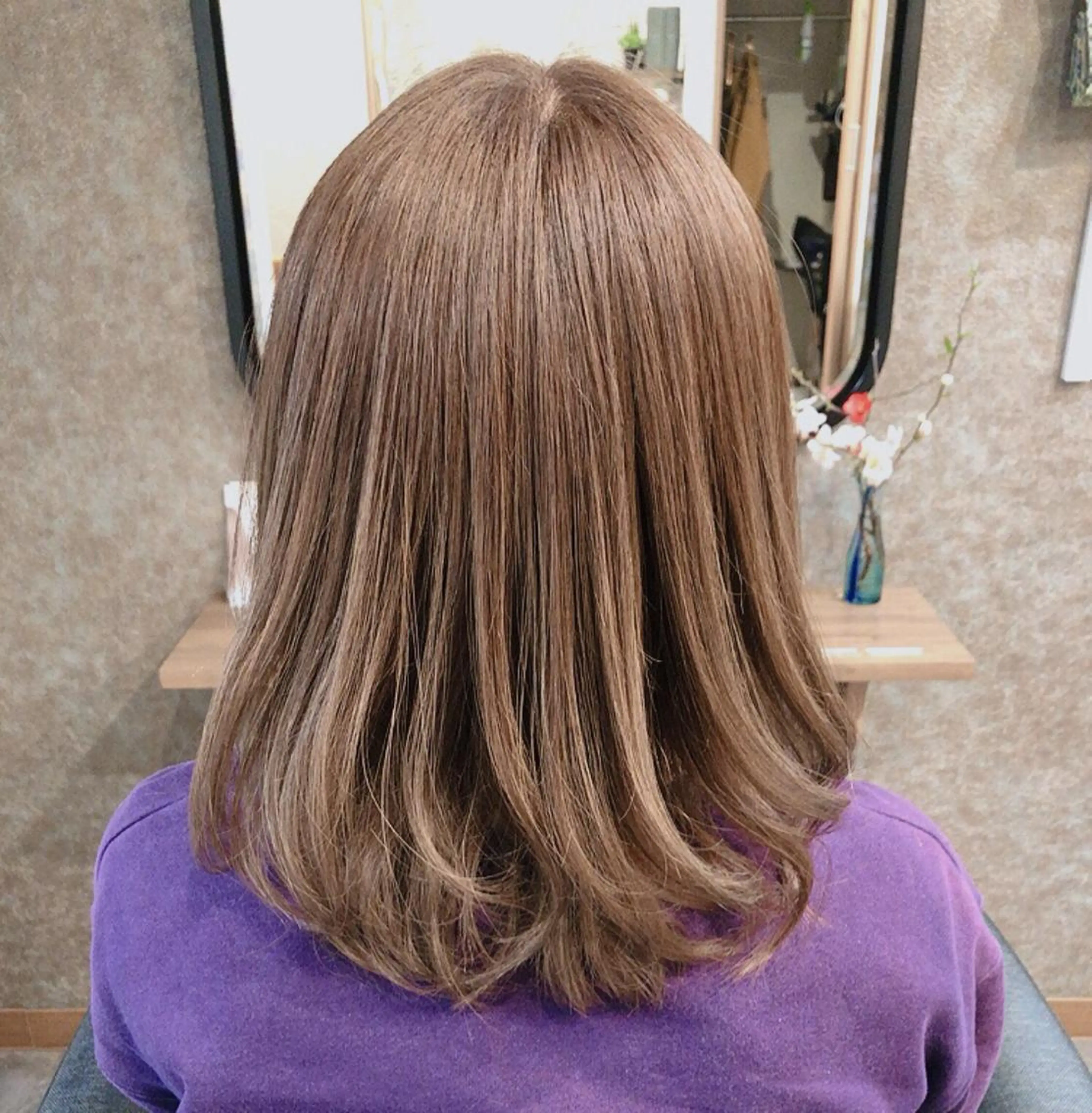 カラー ブリーチ ダブルカラー 野咲き 美容室のマツエク・マツパデザイン