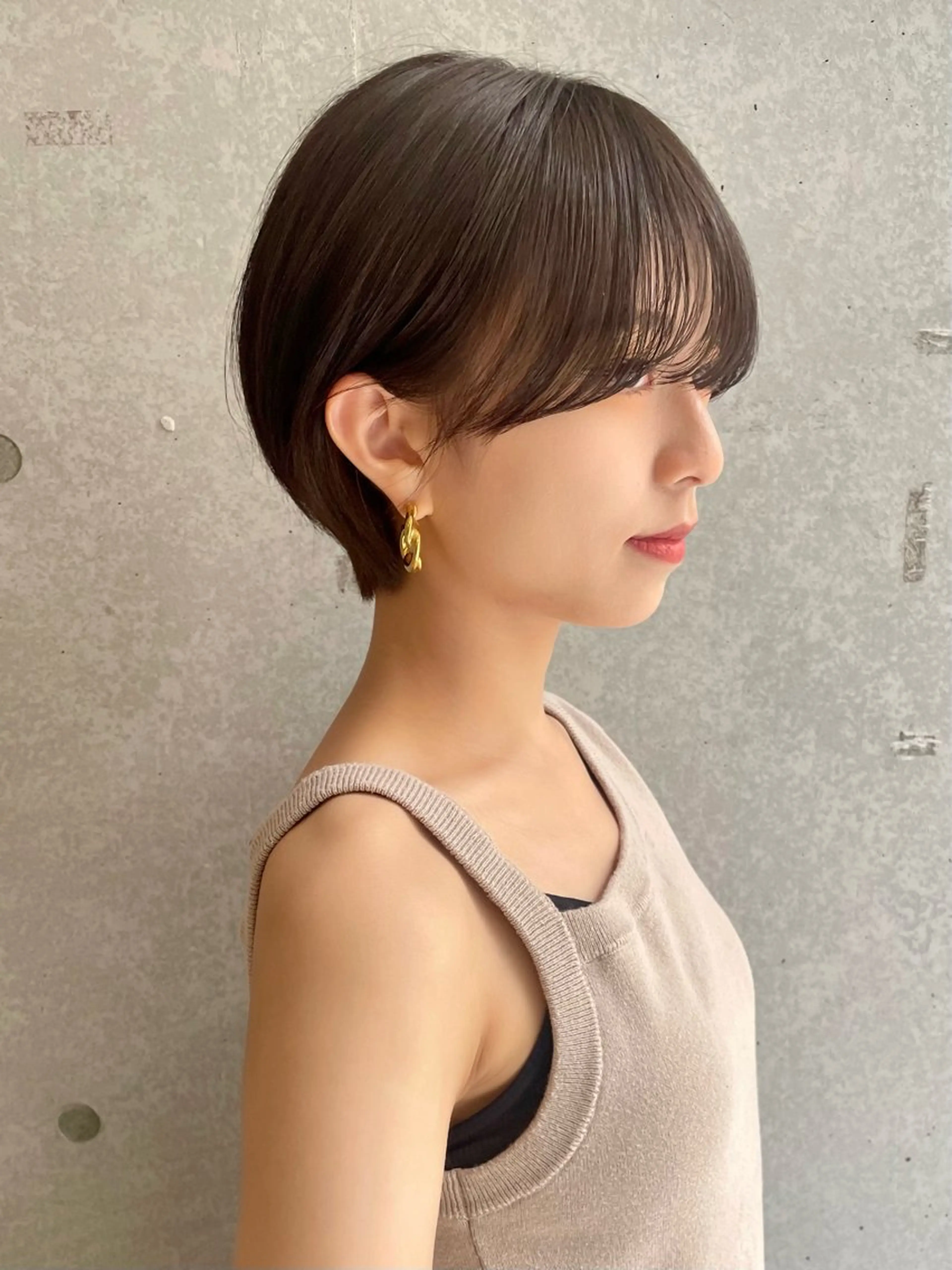 ショート 三鷹で1番ショート ボブをカットする新谷のヘアスタイル