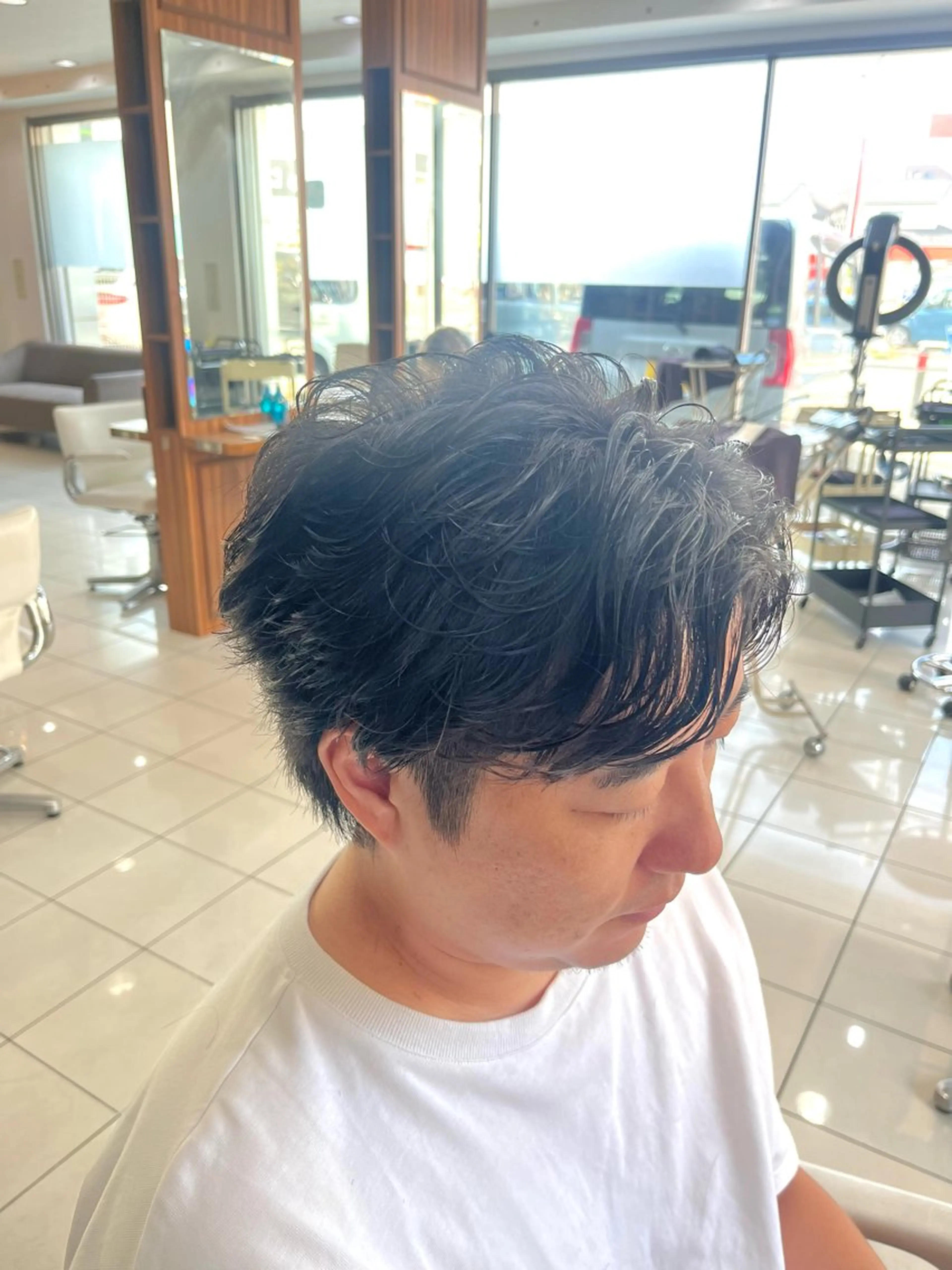 ショート パーマ メンズ カット パーマ 【パーマ特化美容師】 🔥Yoshiyaのヘアスタイル