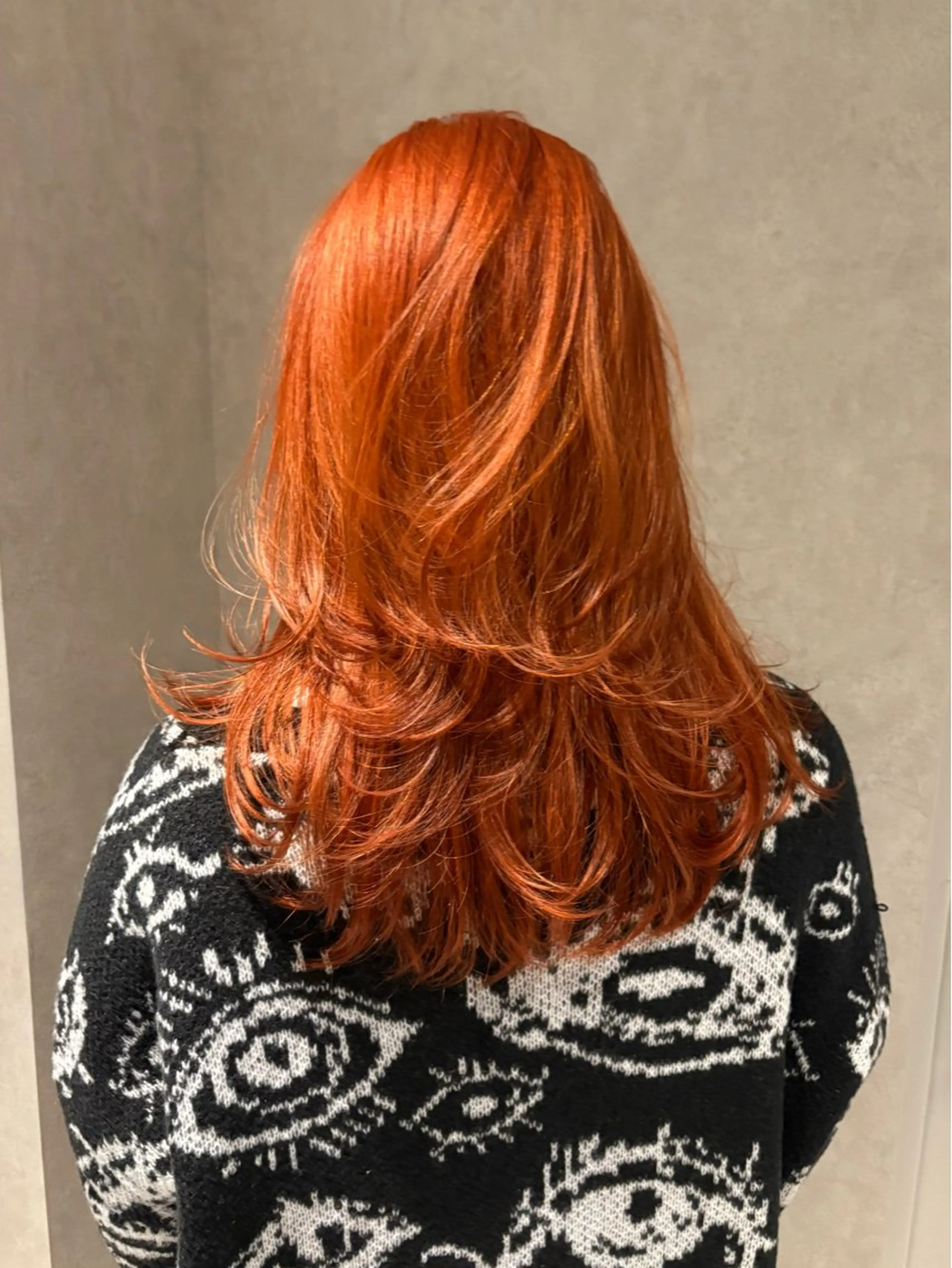 【ブリーチなし】ダブルカラー+トリートメント🛋️の写真