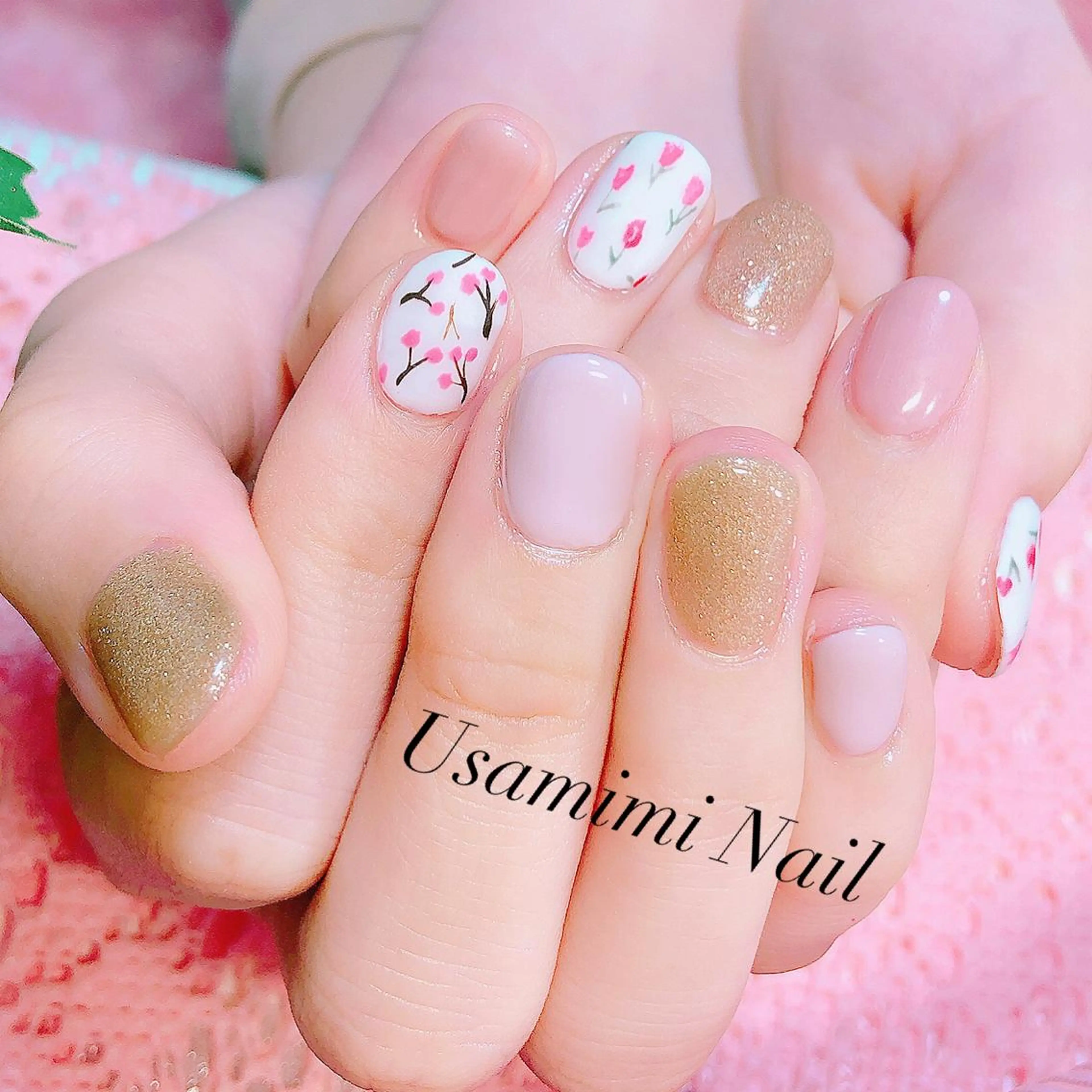 ネイル USAMiMi 🐰💕のネイルデザイン