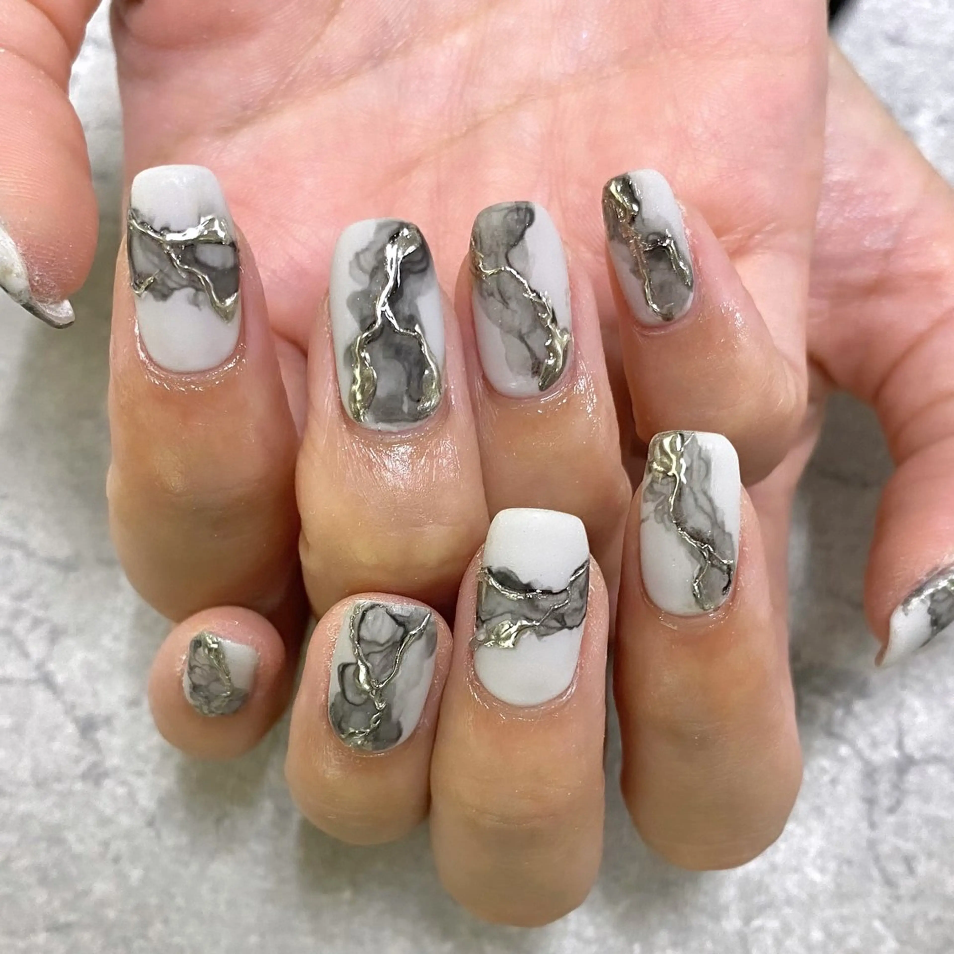 ネイル ニュアンスネイル ハンドネイル NUMAZAWA KASUMIのネイルデザイン
