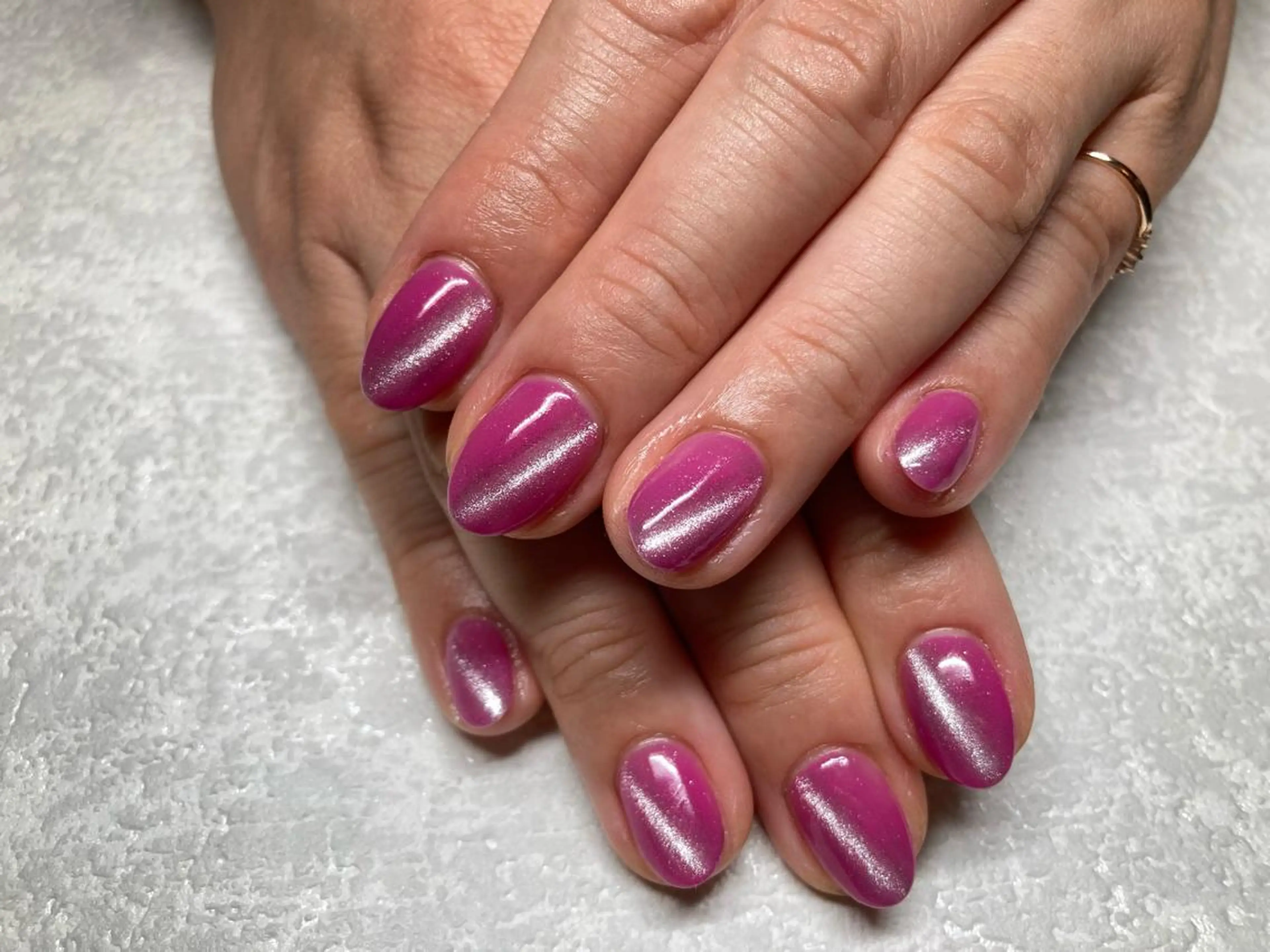 ネイル マグネットネイル シンプルネイル Lisa’s Salonのネイルデザイン