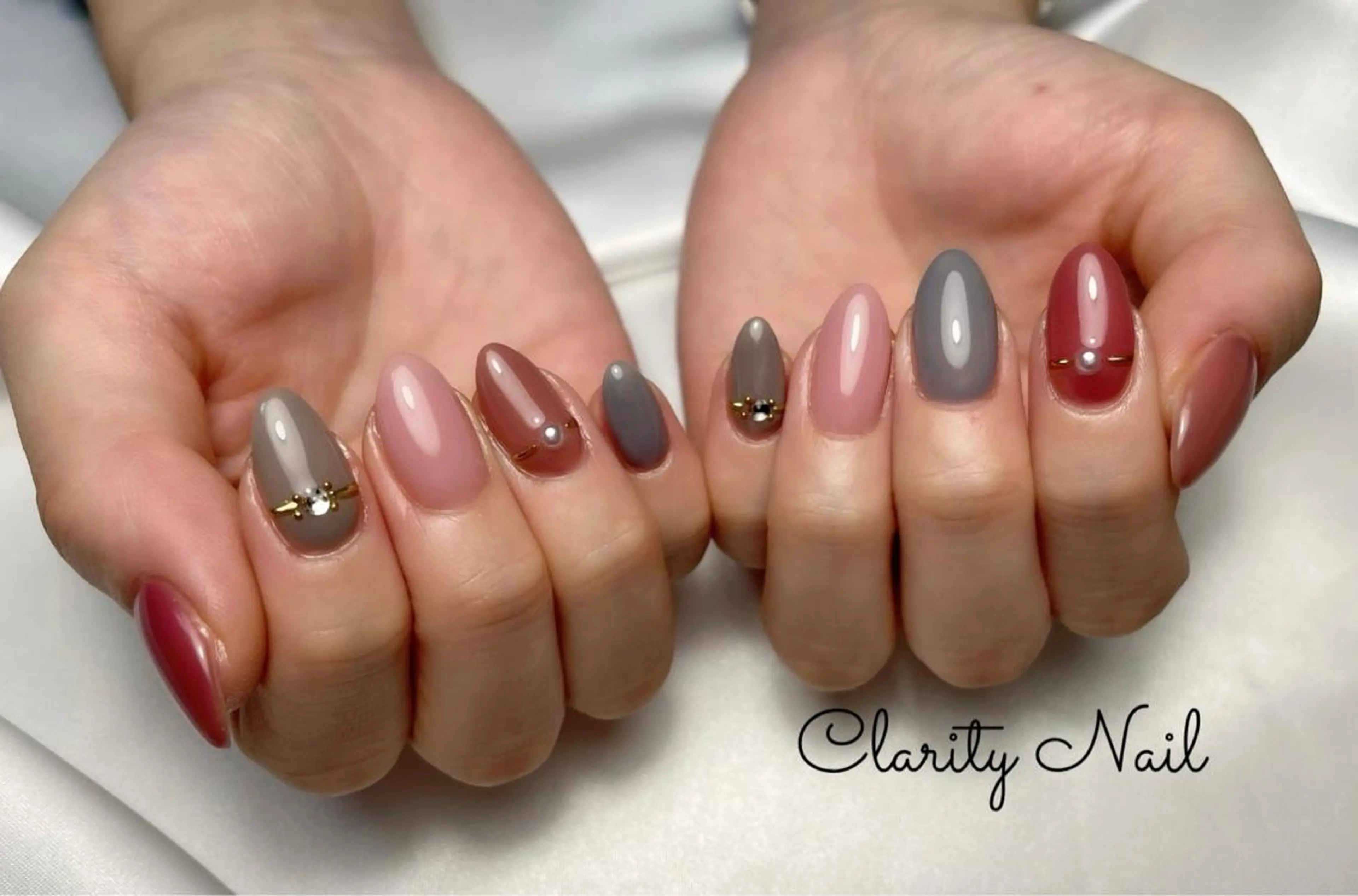 ネイル アートネイル 持ち込み ハンドネイル Clarity Nailのネイルデザイン