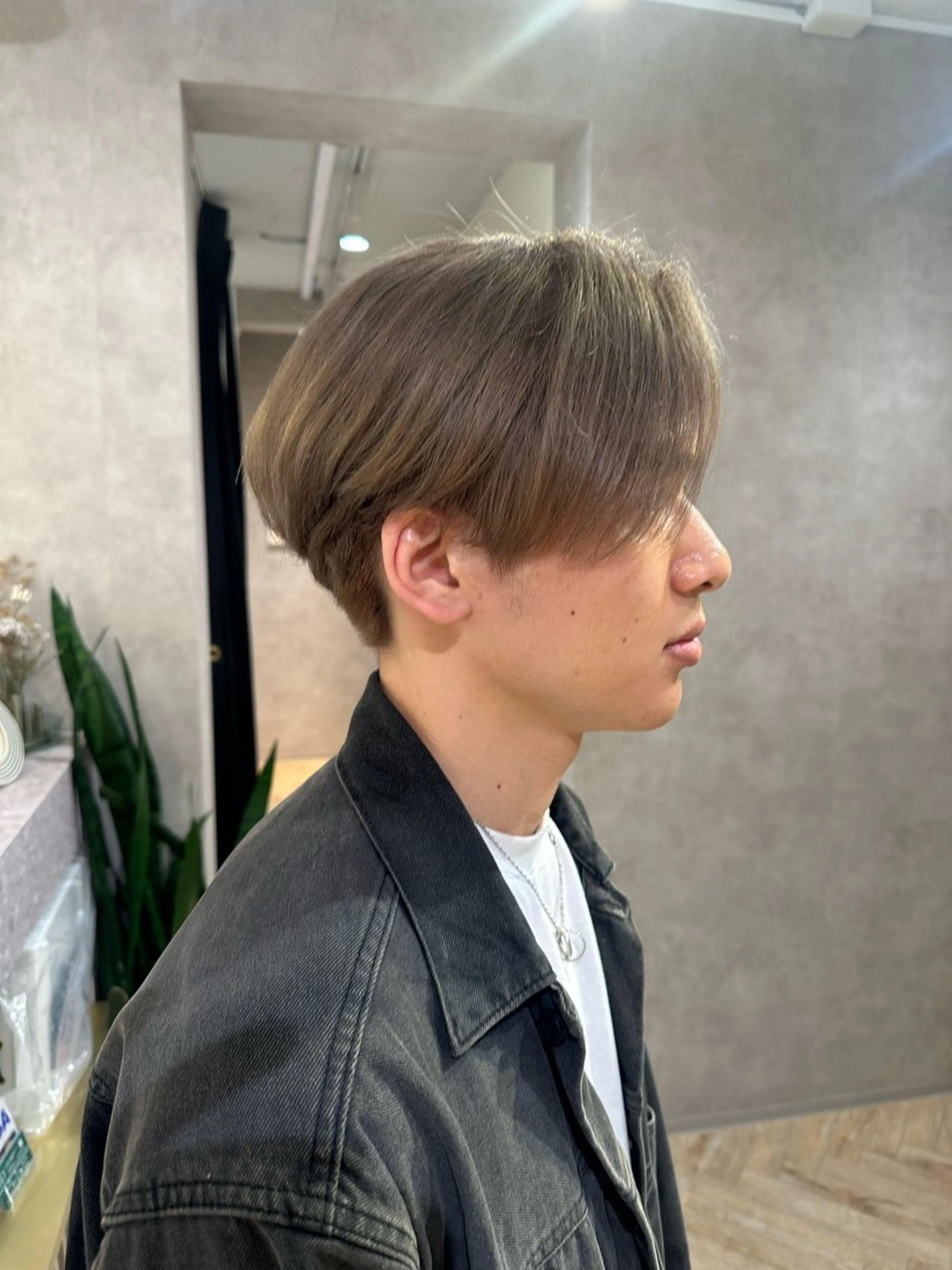 メンズ ヘアカラー 🍇透明感カラー/ カットひかる🍒のヘアスタイル