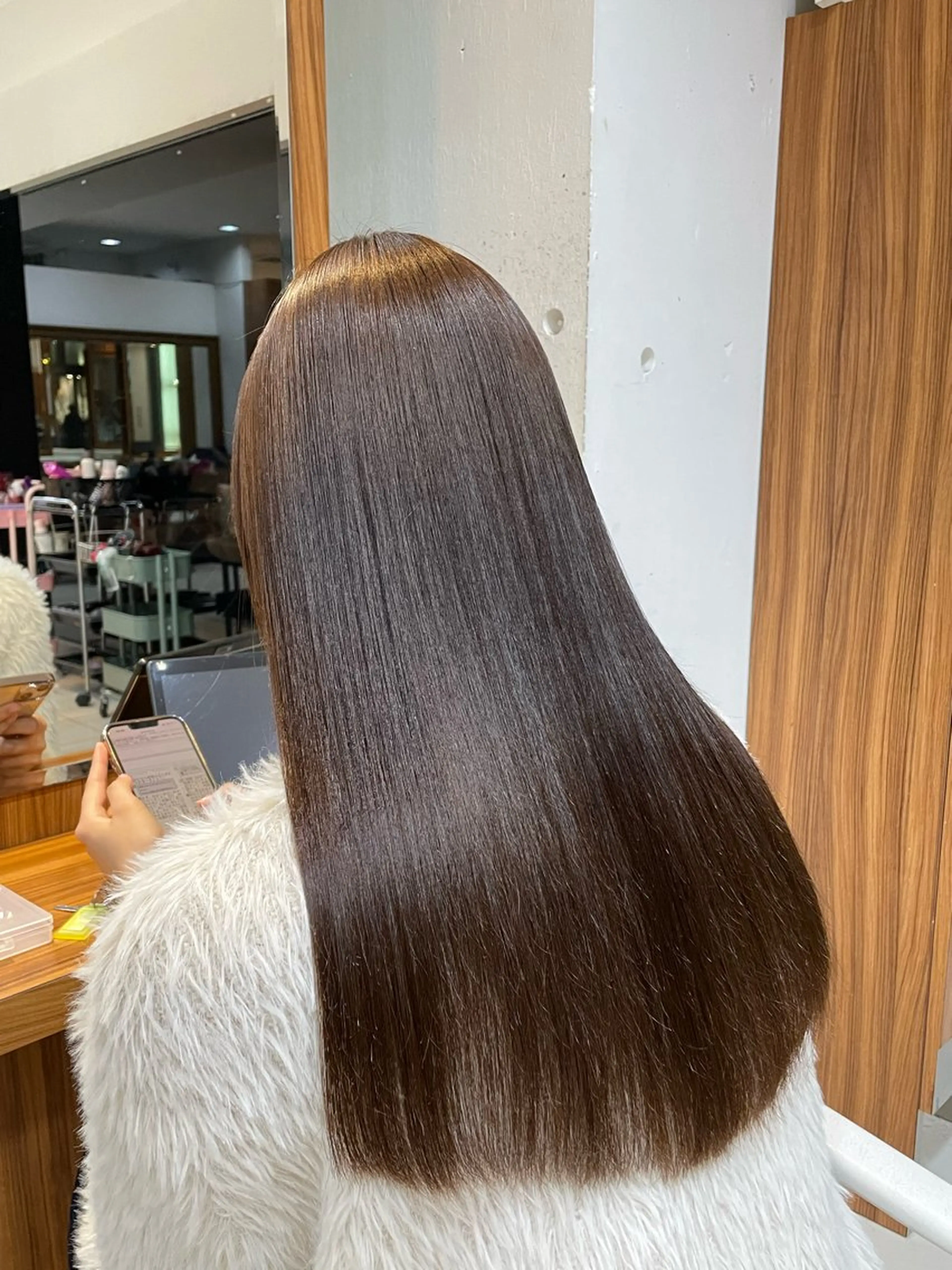 ロング カット ヘアカラー 縮毛矯正 share salon JAM 町田 A-MIX bldg ジャム】所属・☪︎⋆ hair & eye yuka˚✩のマツエク・マツパデザイン