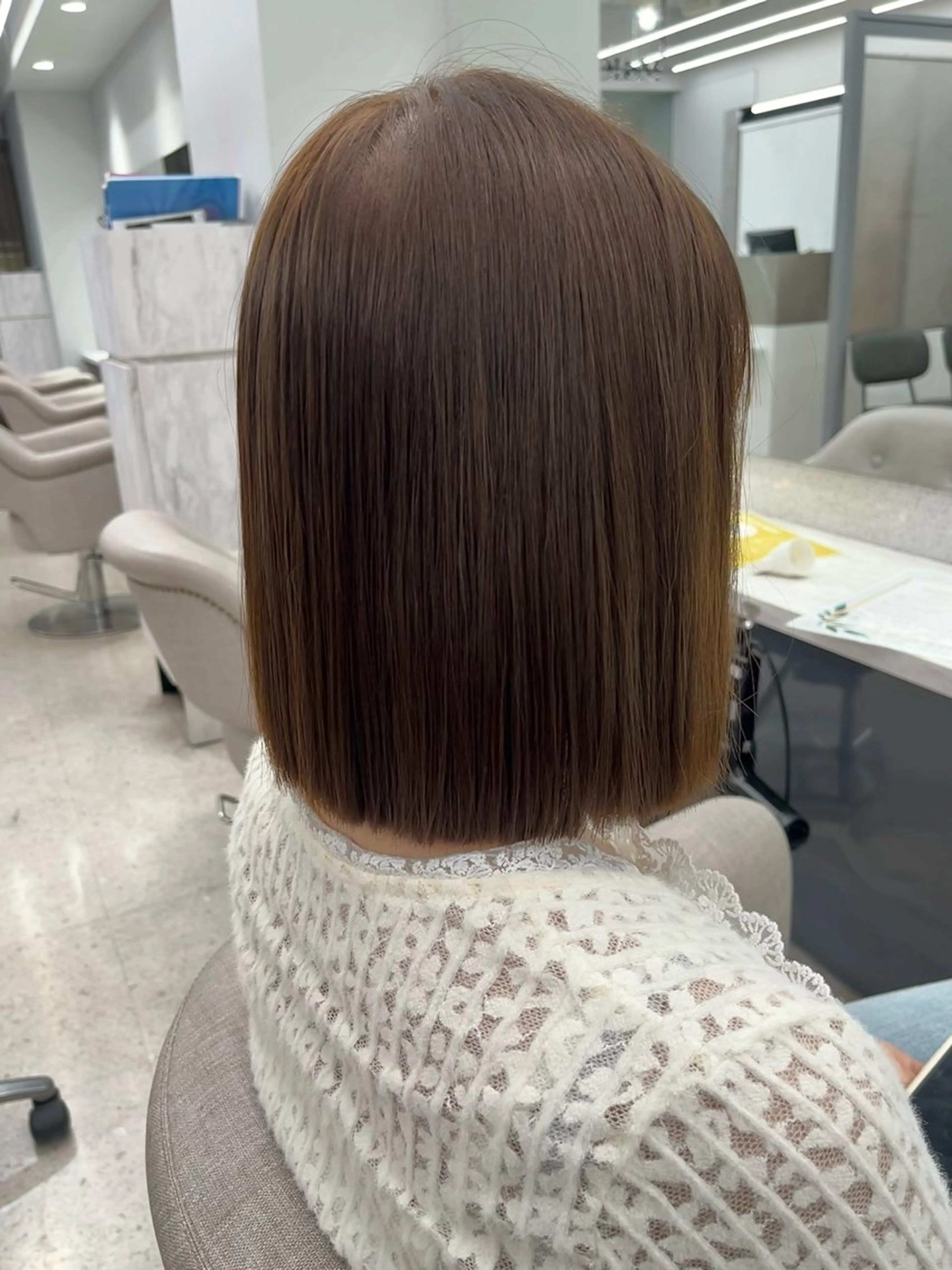 カラー ブリーチ 透明感カラー ブリーチなしカラー 🍐シャドウパーマ メンズ特化/守岡🍐のヘアスタイル