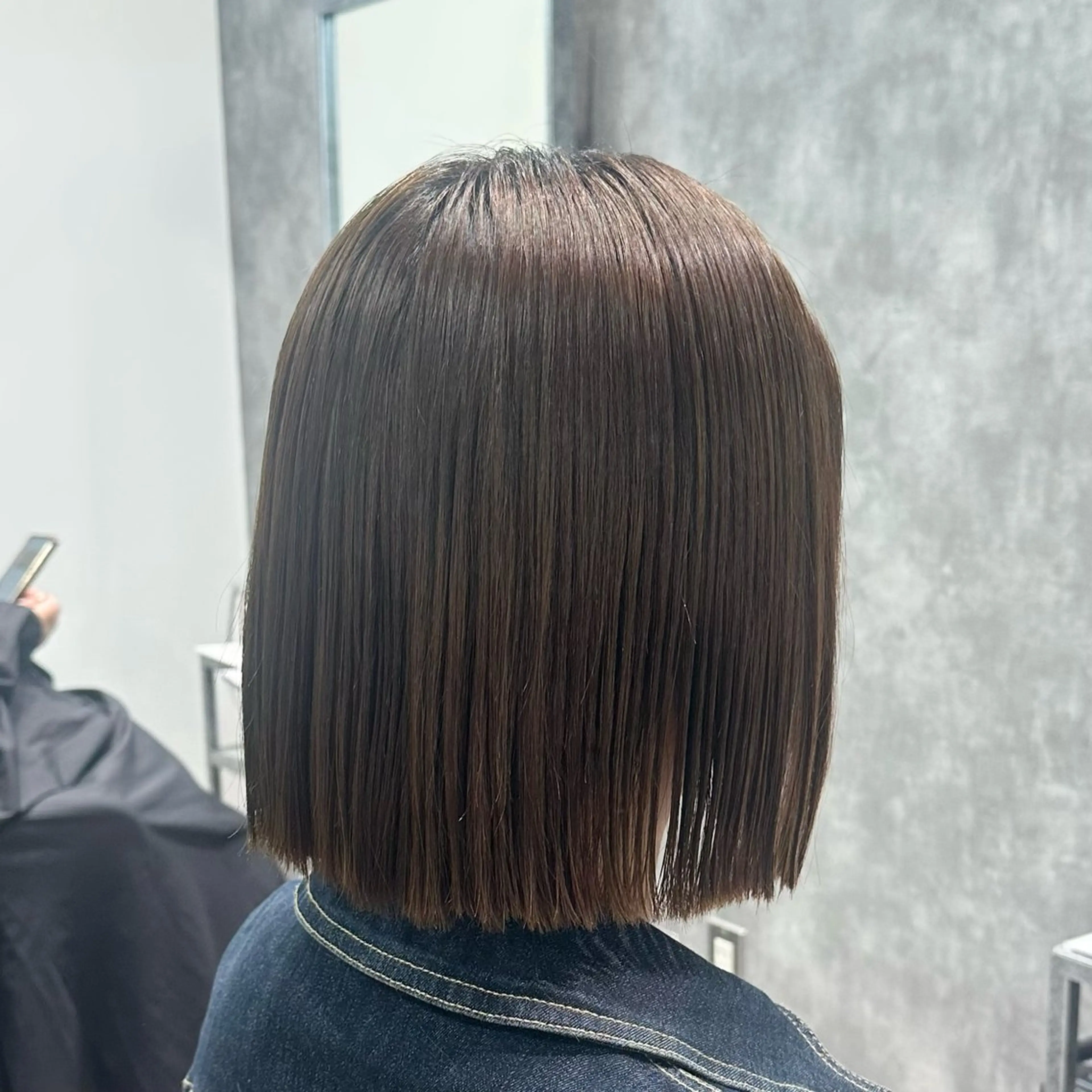 ミディアム カラー 似合わせボブ 🌻 北澤七海のヘアスタイル
