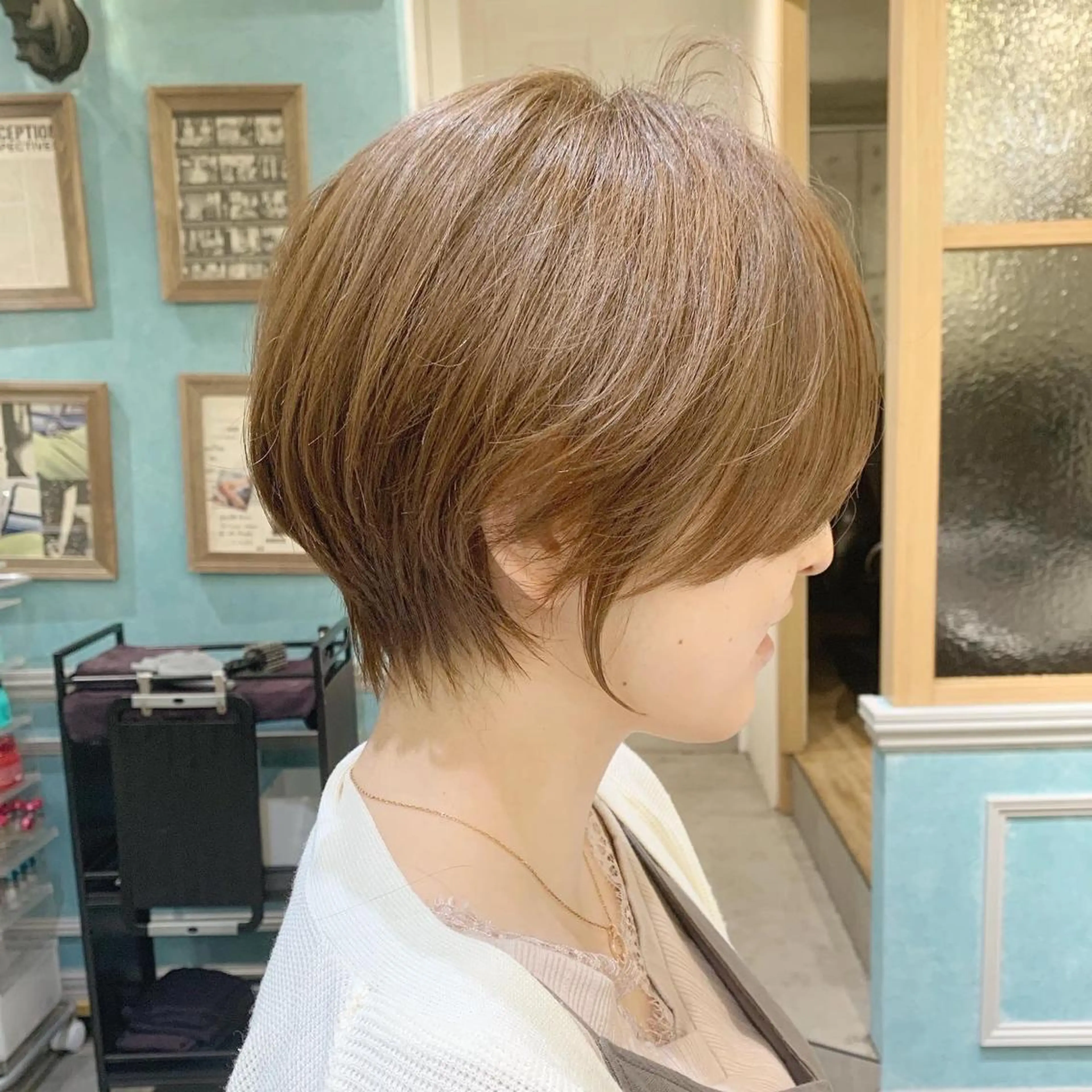 ショート 林 飛夕也のヘアスタイル